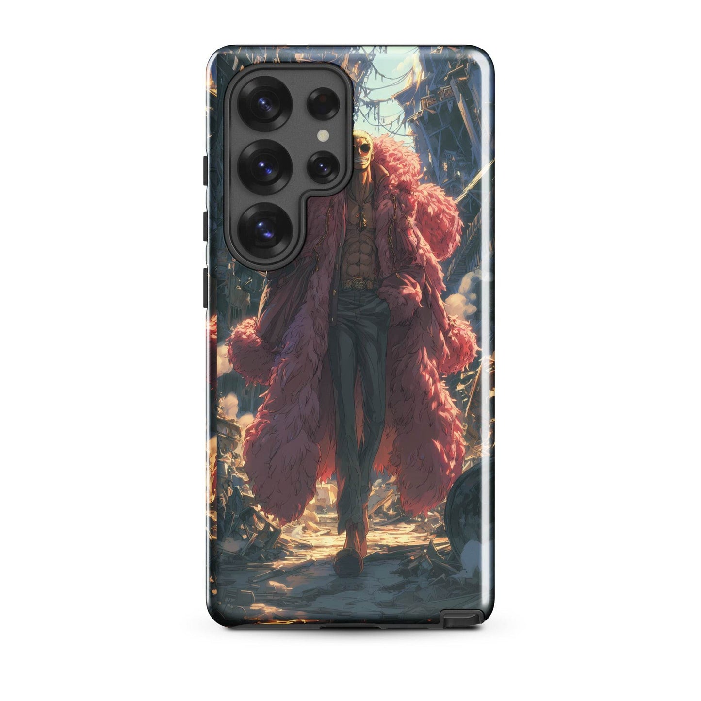 Donquixote Doflamingo King of Dressrosa, One Piece Anime Tough case for Samsung® - Chromavolt