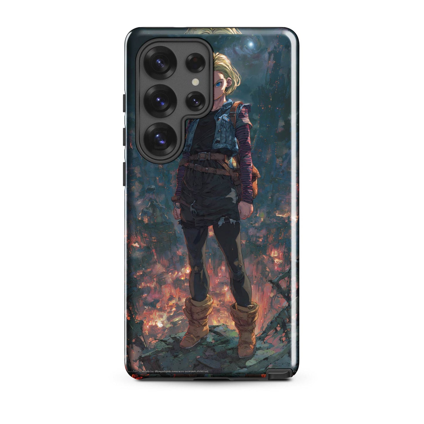 Android 18 Dragon Ball Z Anime Tough case for Samsung® - Chromavolt