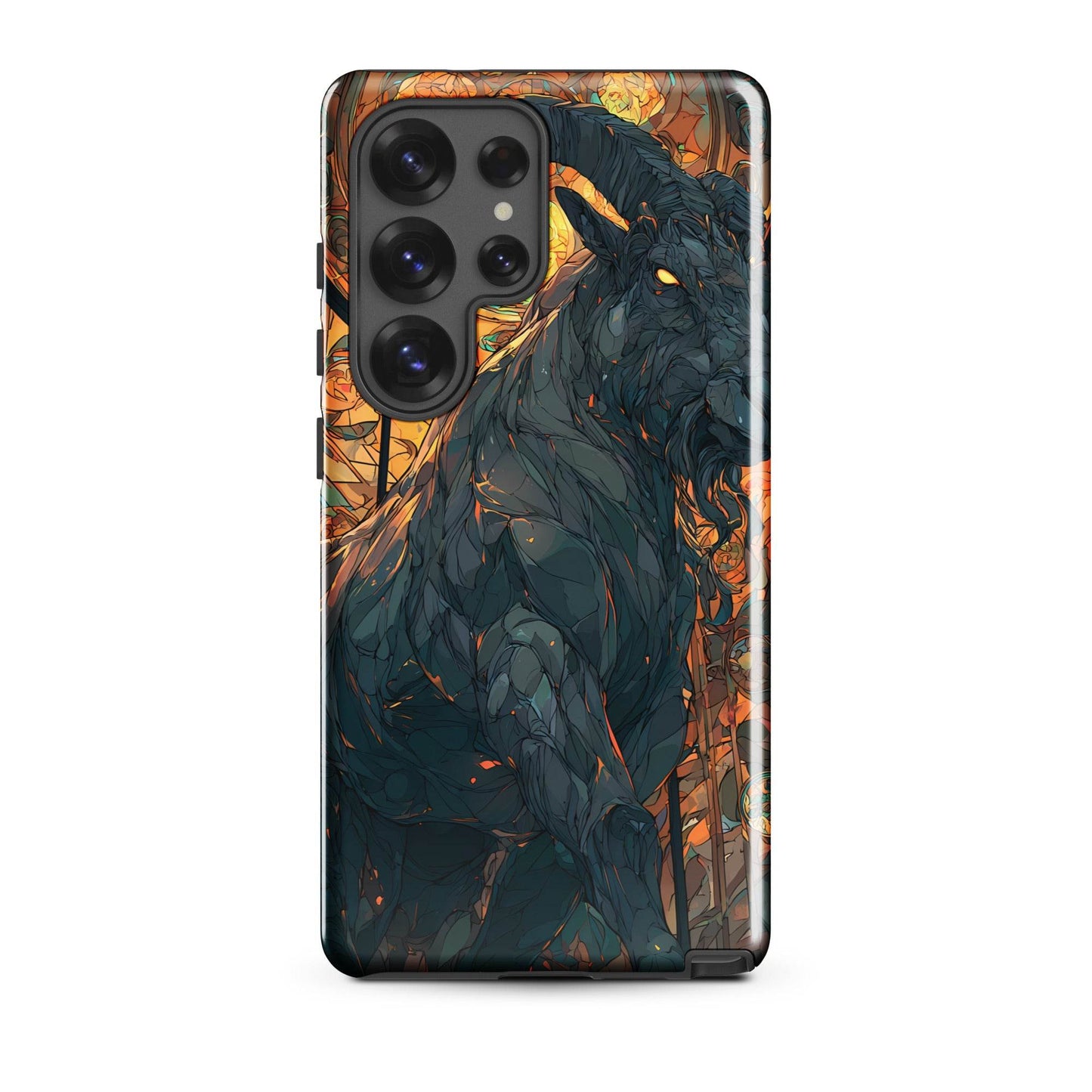 Capricorn Zodiac Sign Fan Art Tough case for Samsung® - Chromavolt