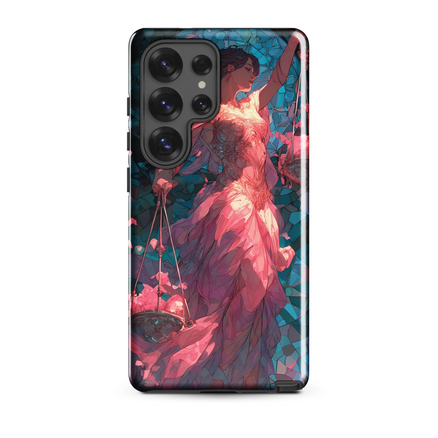 Libra Zodiac Sign Fan Art Tough case for Samsung® - Chromavolt