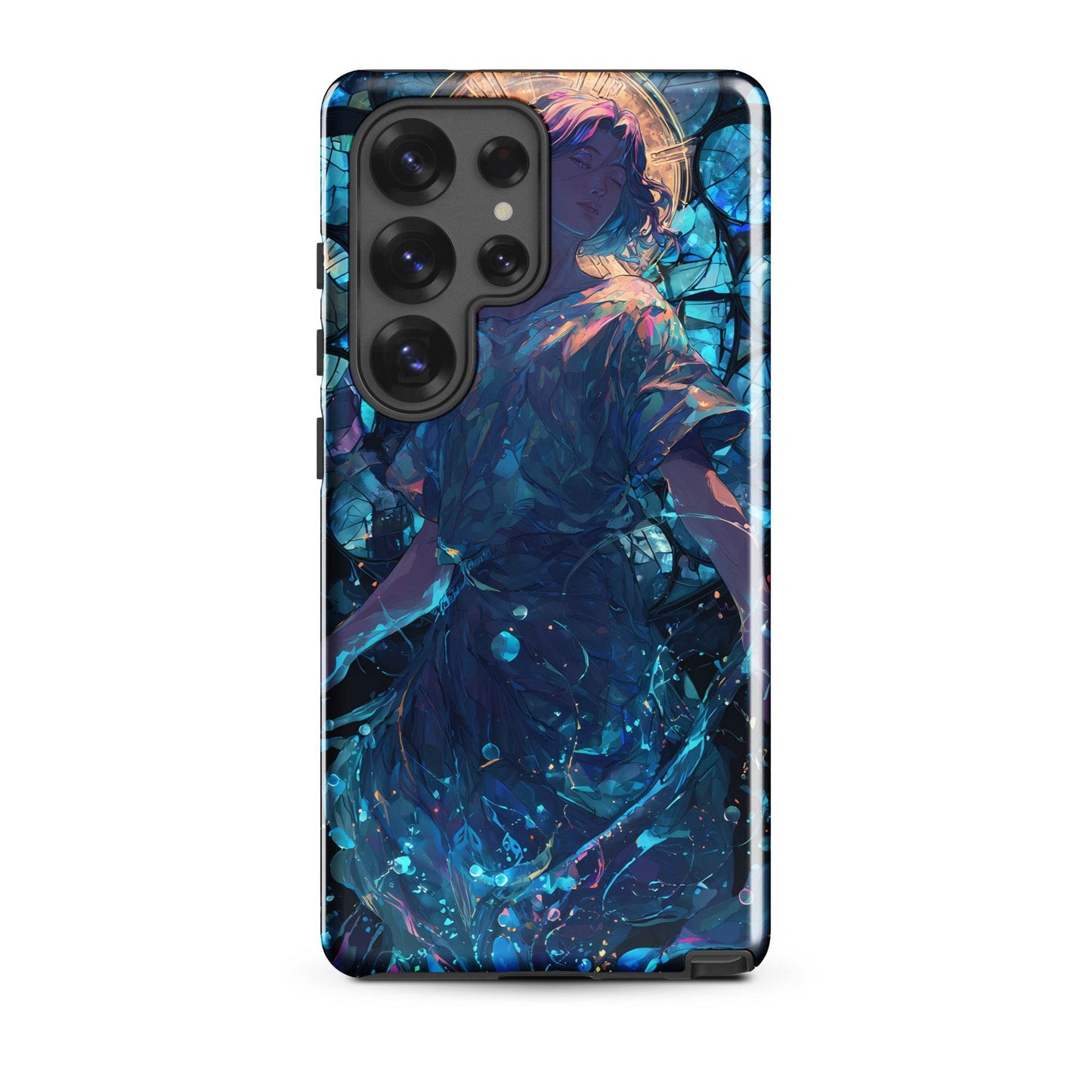 Aquarius Zodiac Sign Fan Art Tough case for Samsung® - Chromavolt