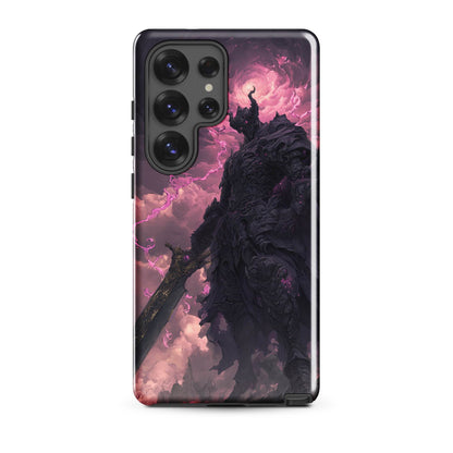 Dark Elemental Knight, Original Anime Art Tough case for Samsung® - Chromavolt