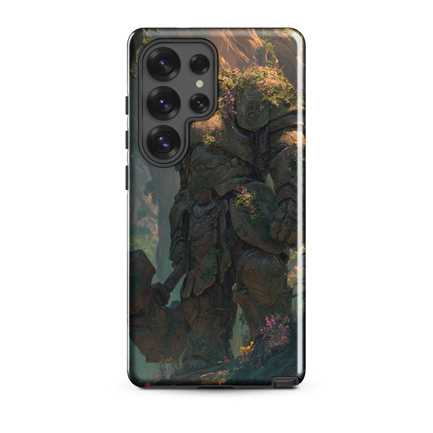 Earth Elemental Knight, Original Anime Art Tough case for Samsung® - Chromavolt