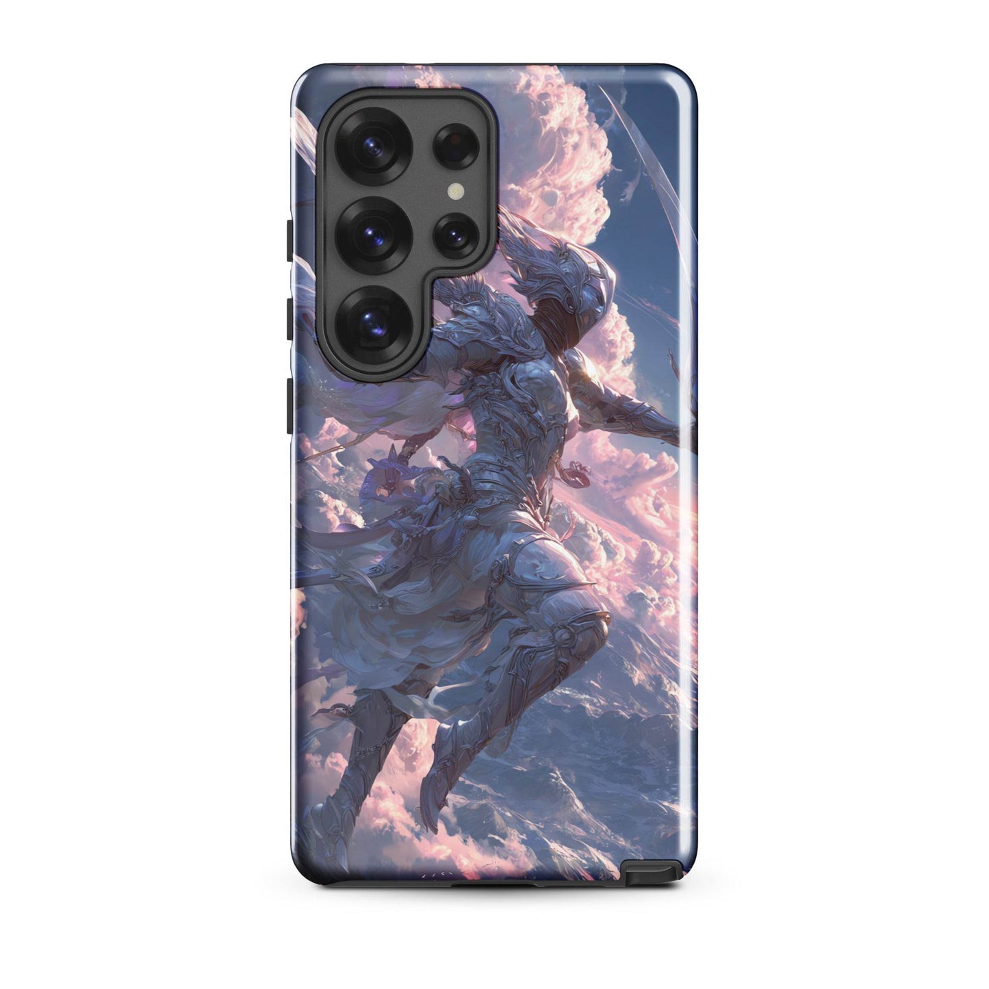 Wind Elemental Knight, Original Anime Art Tough case for Samsung® - Chromavolt