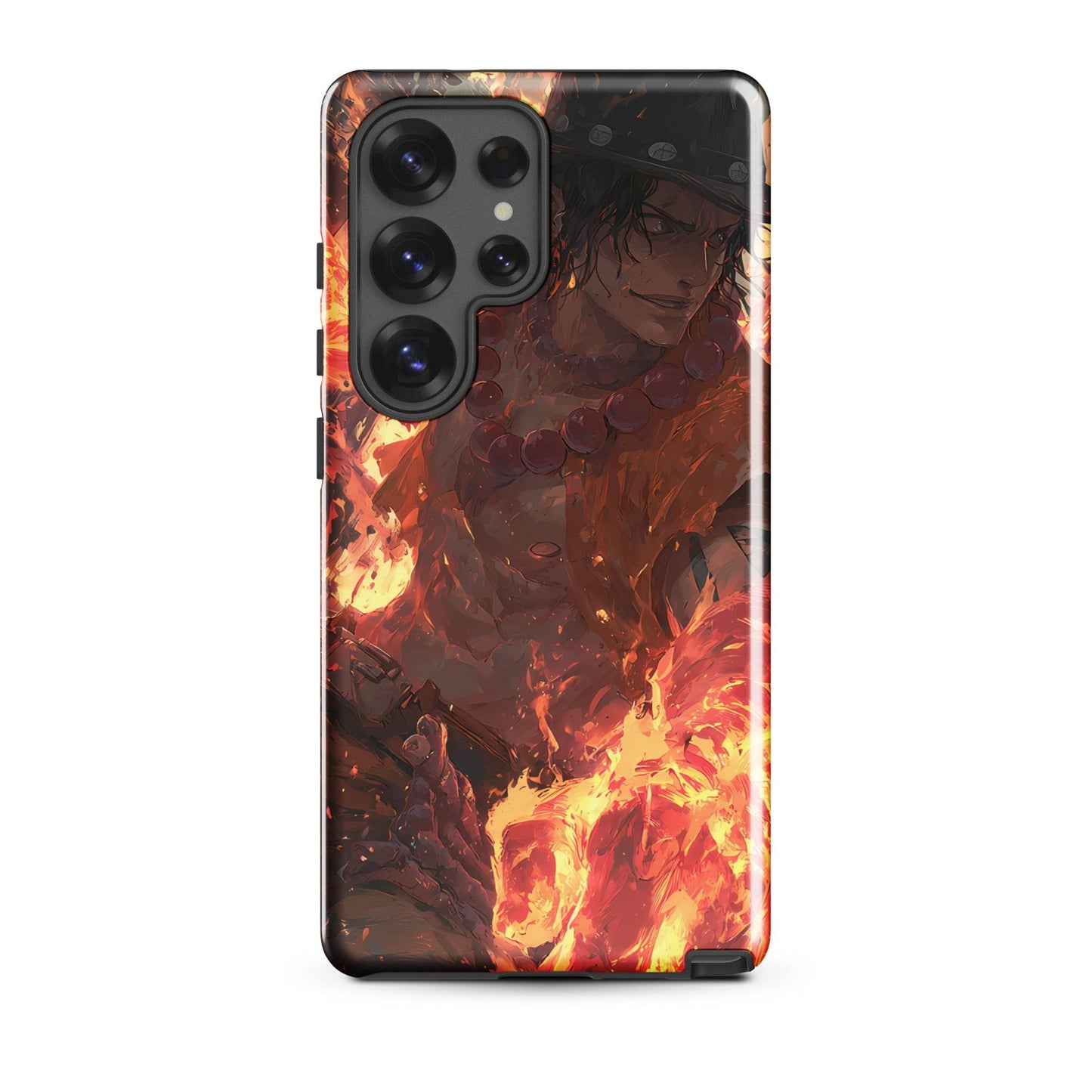 Fire Fist Ace, One Piece Portgas D. Ace Anime Fan Art Tough case for Samsung® - Chromavolt