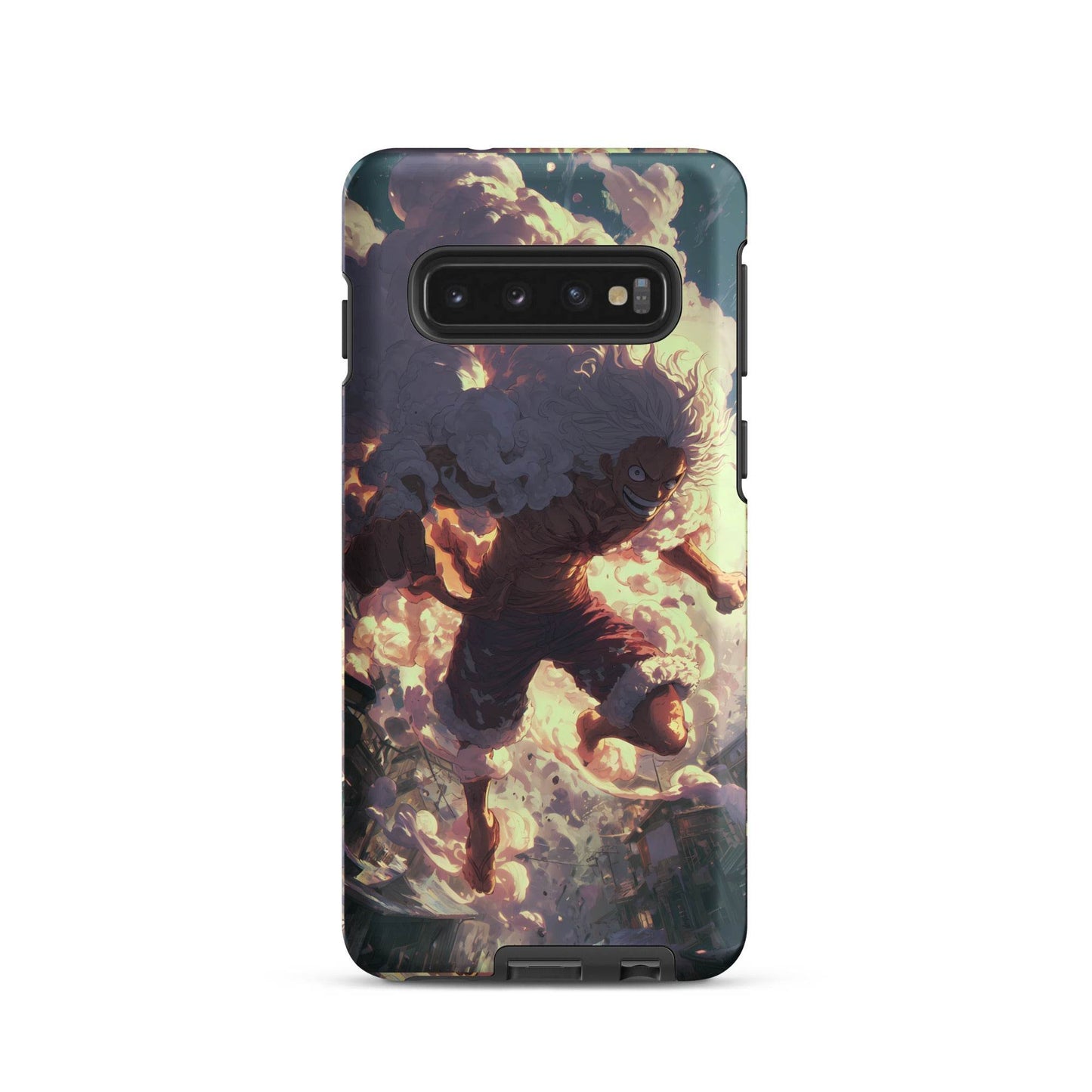 Monkey D Luffy Gear 5 Sun God Nika, One Piece Tough case for Samsung® - Chromavolt