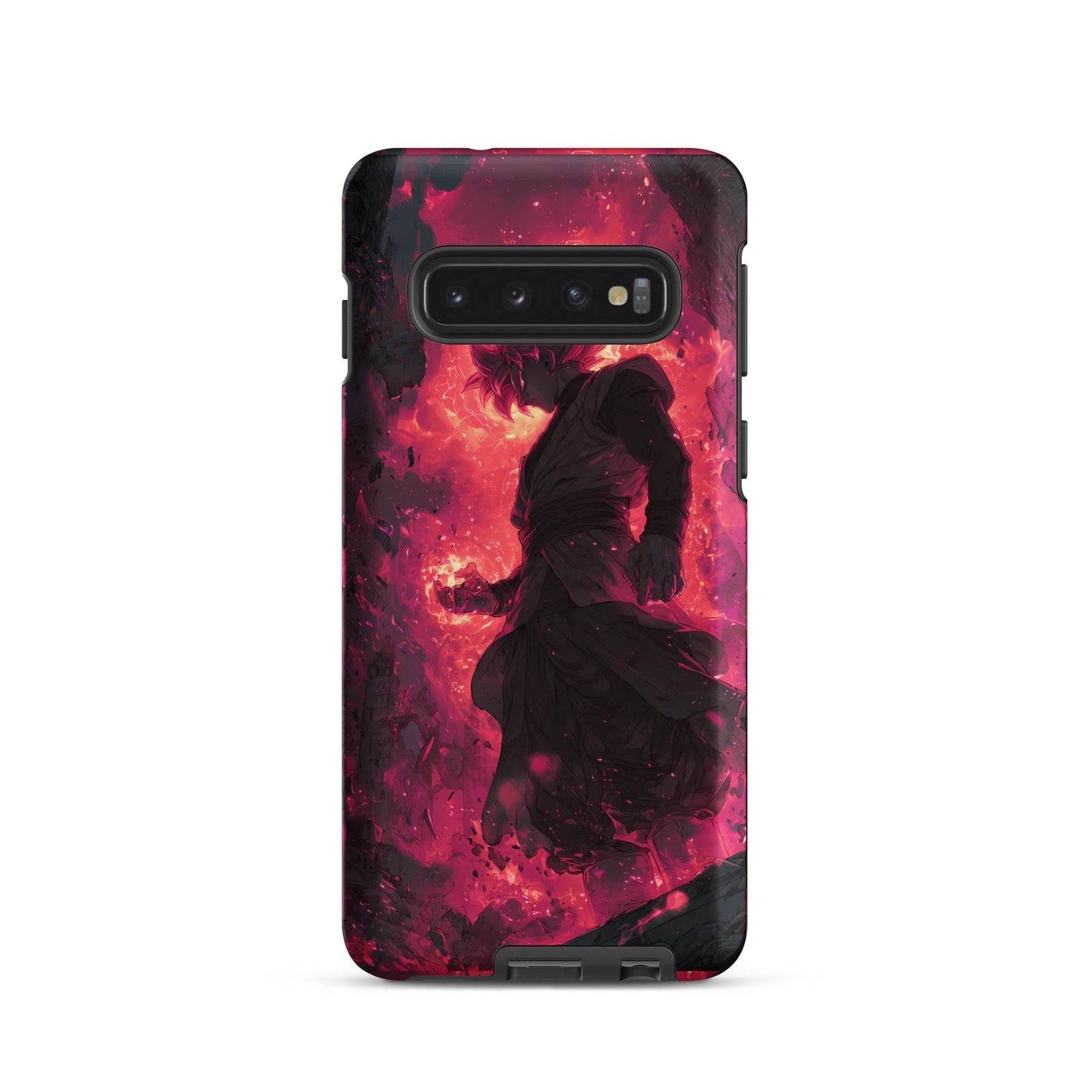 Zamasu Goku Black, Pink Rose Super Saiyan Dragon Ball Tough case for Samsung® - Chromavolt