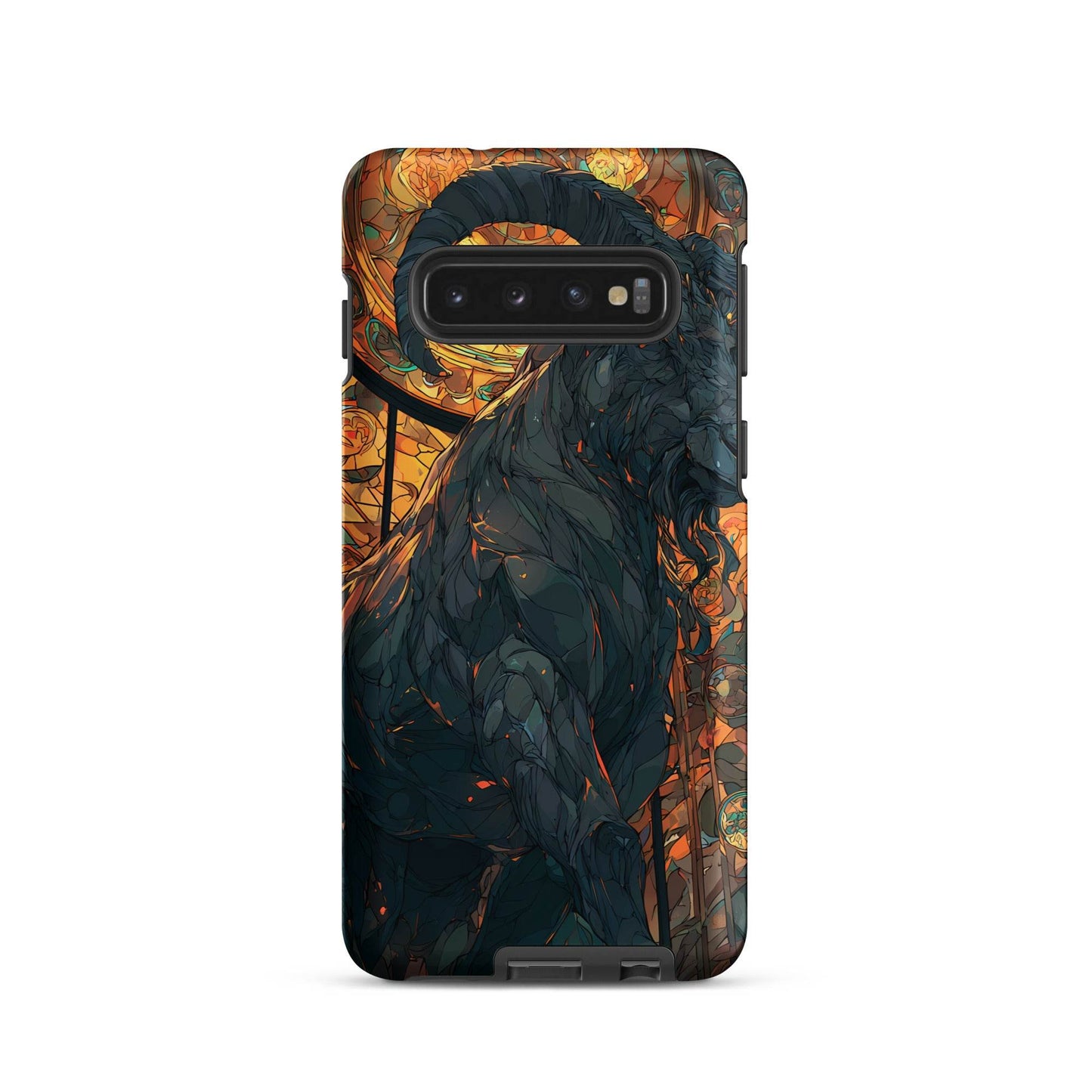 Capricorn Zodiac Sign Fan Art Tough case for Samsung® - Chromavolt