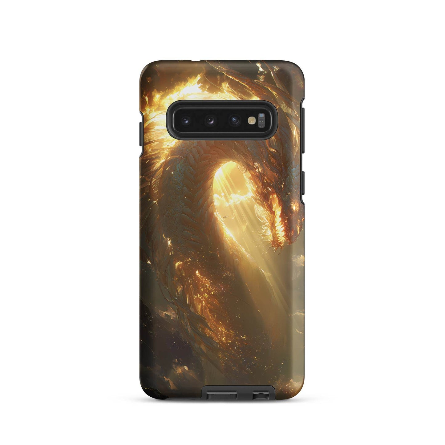 Light Dragon: The Celestial Flame Tough case for Samsung® - Chromavolt