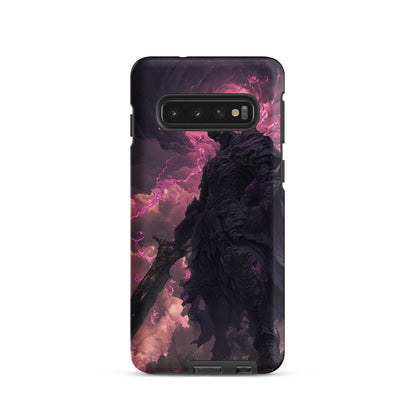 Dark Elemental Knight, Original Anime Art Tough case for Samsung® - Chromavolt