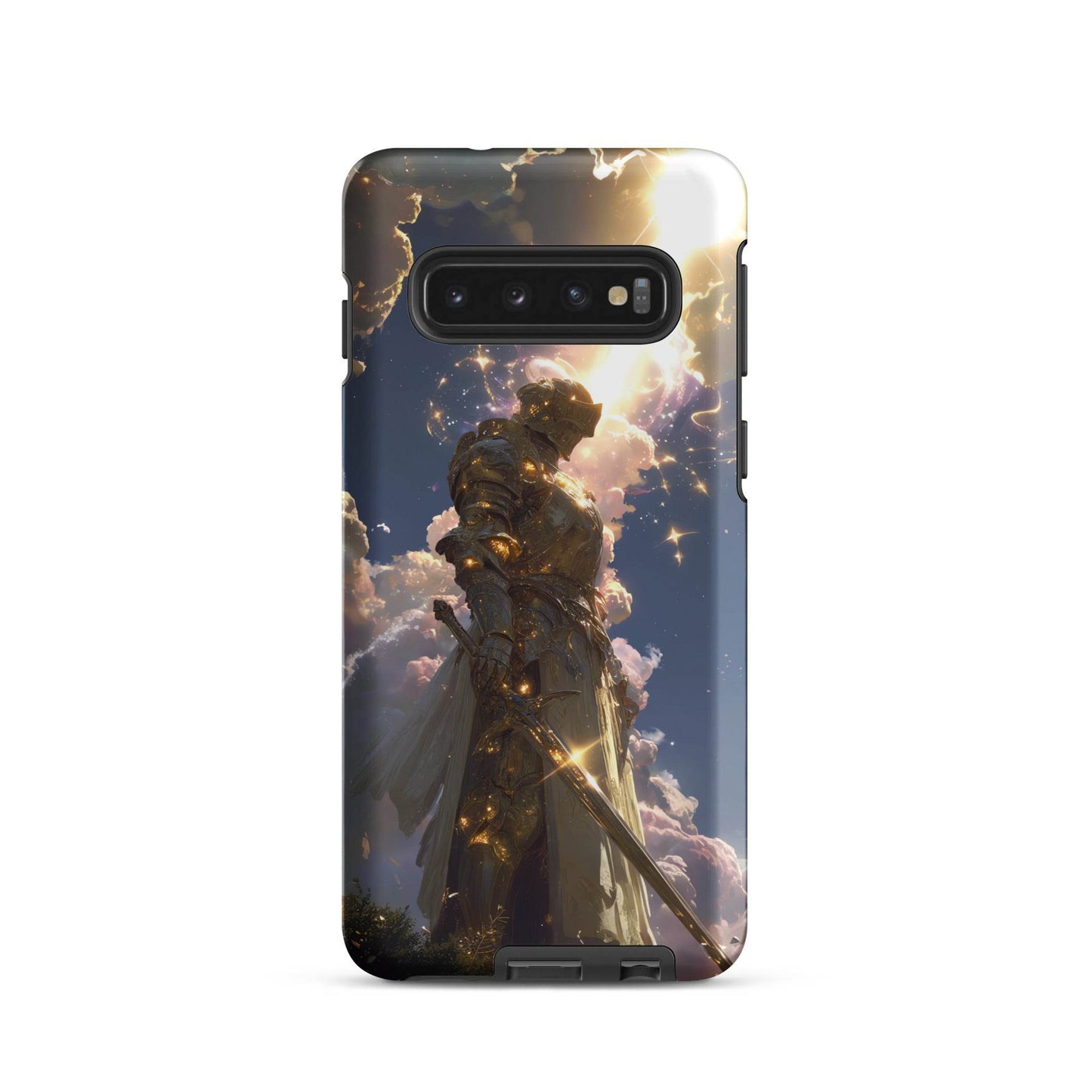 Light Elemental Knight, Original Anime Art Tough case for Samsung® - Chromavolt