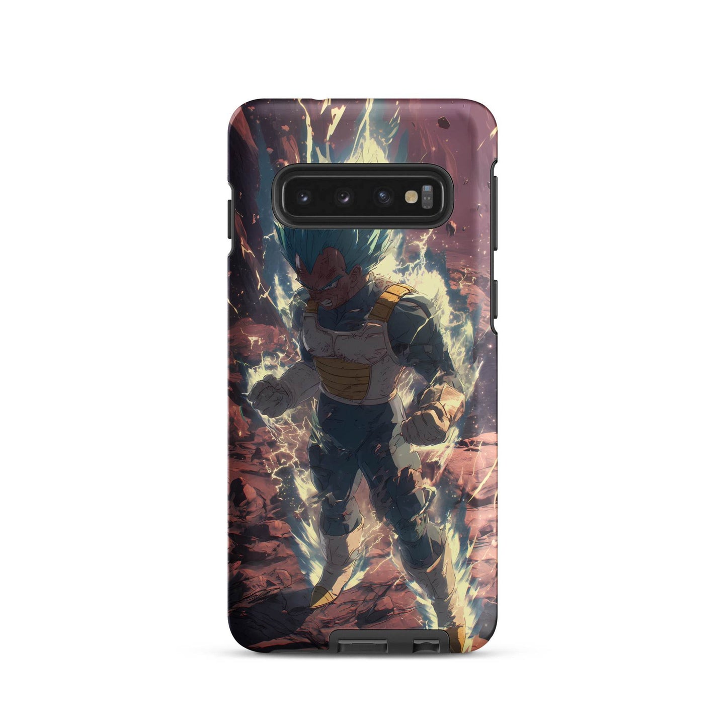 Super Saiyan Blue Vegeta, Dragon Ball Super Anime Fan Art Tough case for Samsung® - Chromavolt