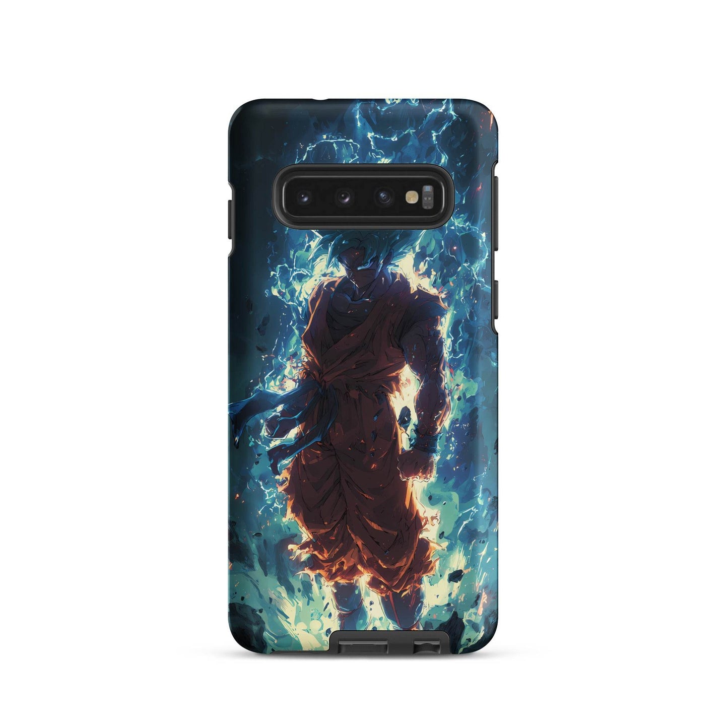 Super Saiyan Blue Goku, Dragon Ball Super Anime Fan Art Tough case for Samsung® - Chromavolt