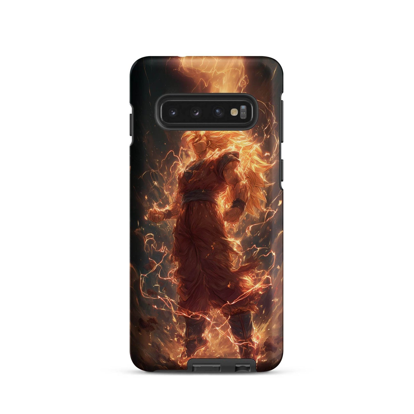 Super Saiyan 3 Goku, Dragon Ball Z Anime Fan Art Tough case for Samsung® - Chromavolt
