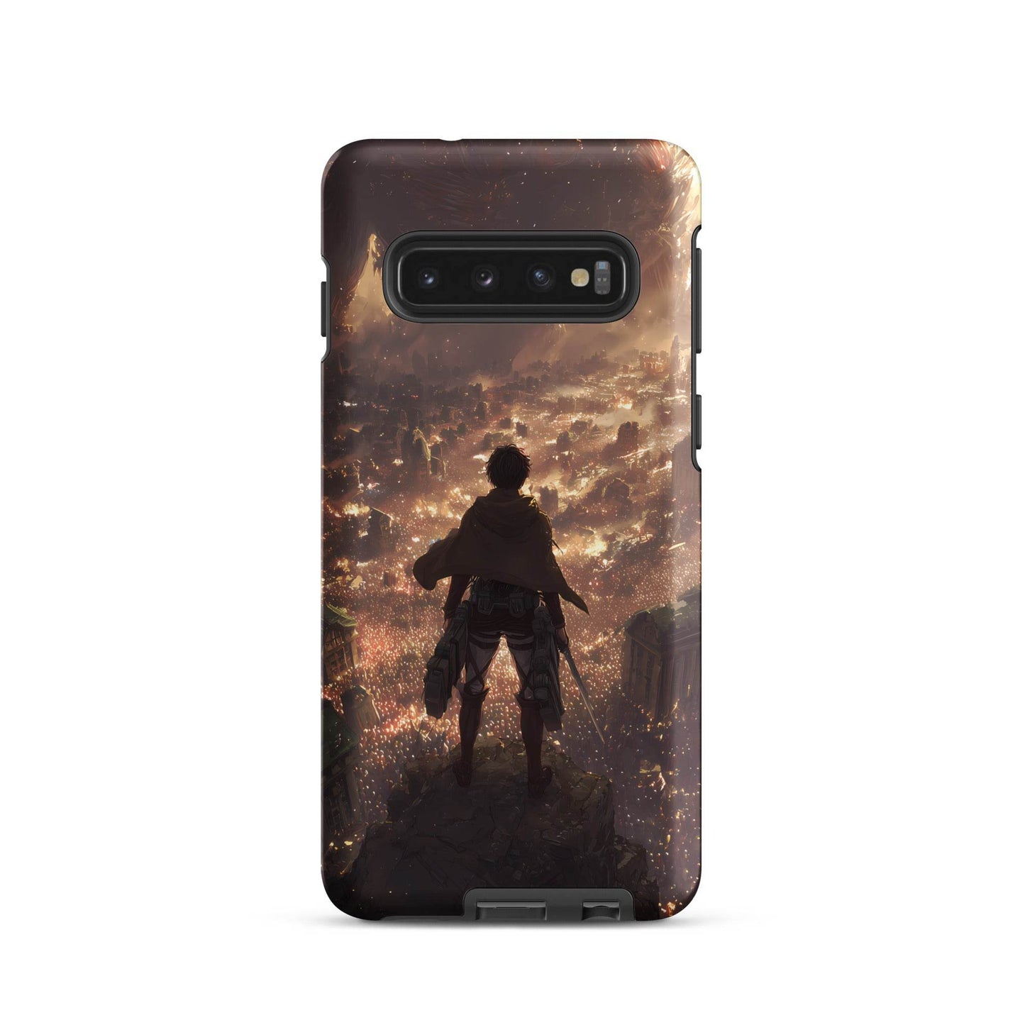 Eren Jaeger, Attack On Titan Anime Fan Art Tough case for Samsung® - Chromavolt