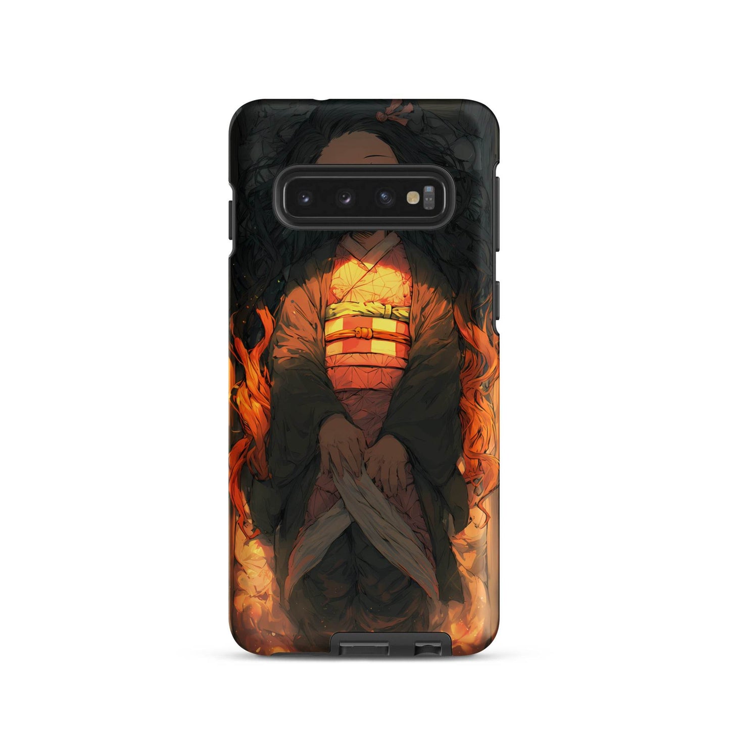 Sleeping Nezuko, Demon Slayer Anime Tough case for Samsung® - Chromavolt