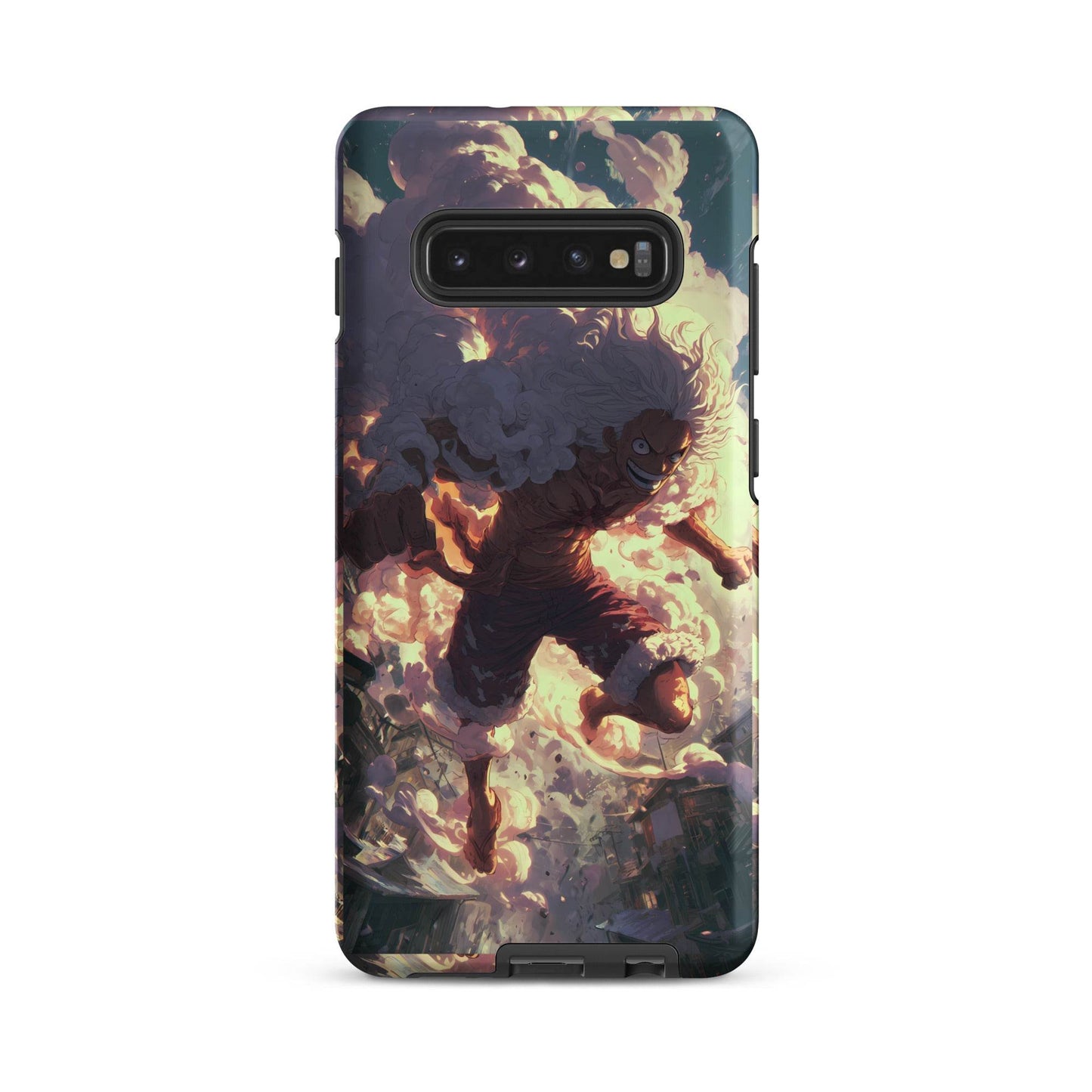 Monkey D Luffy Gear 5 Sun God Nika, One Piece Tough case for Samsung® - Chromavolt