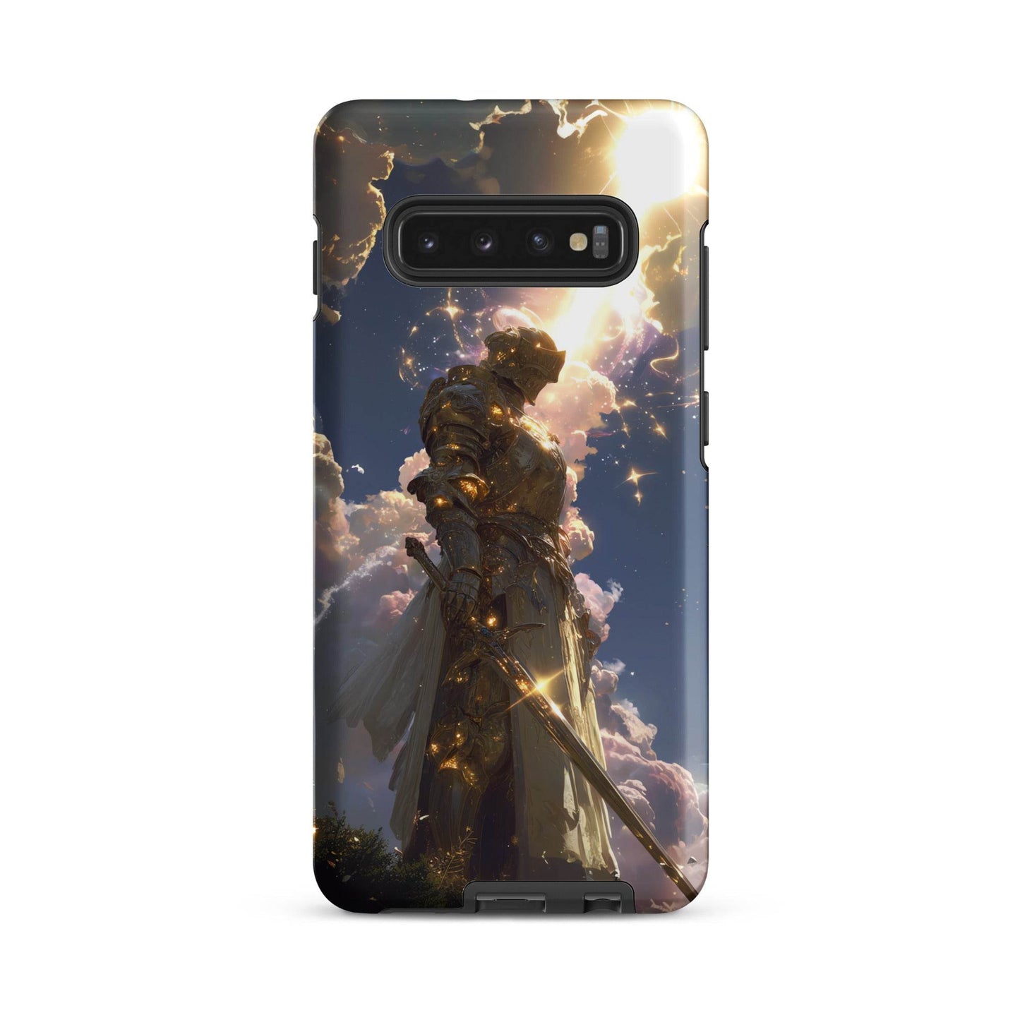 Light Elemental Knight, Original Anime Art Tough case for Samsung® - Chromavolt