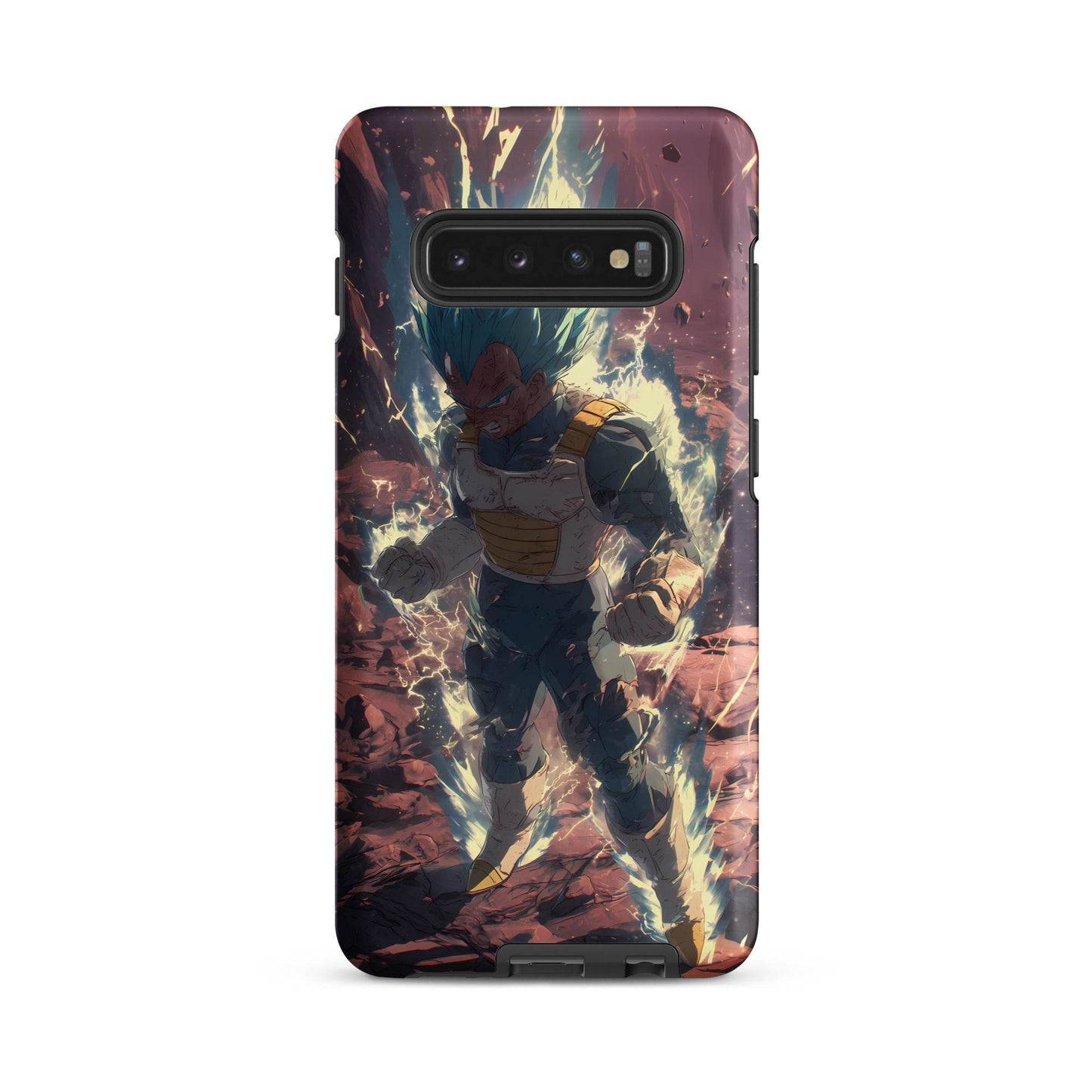 Super Saiyan Blue Vegeta, Dragon Ball Super Anime Fan Art Tough case for Samsung® - Chromavolt