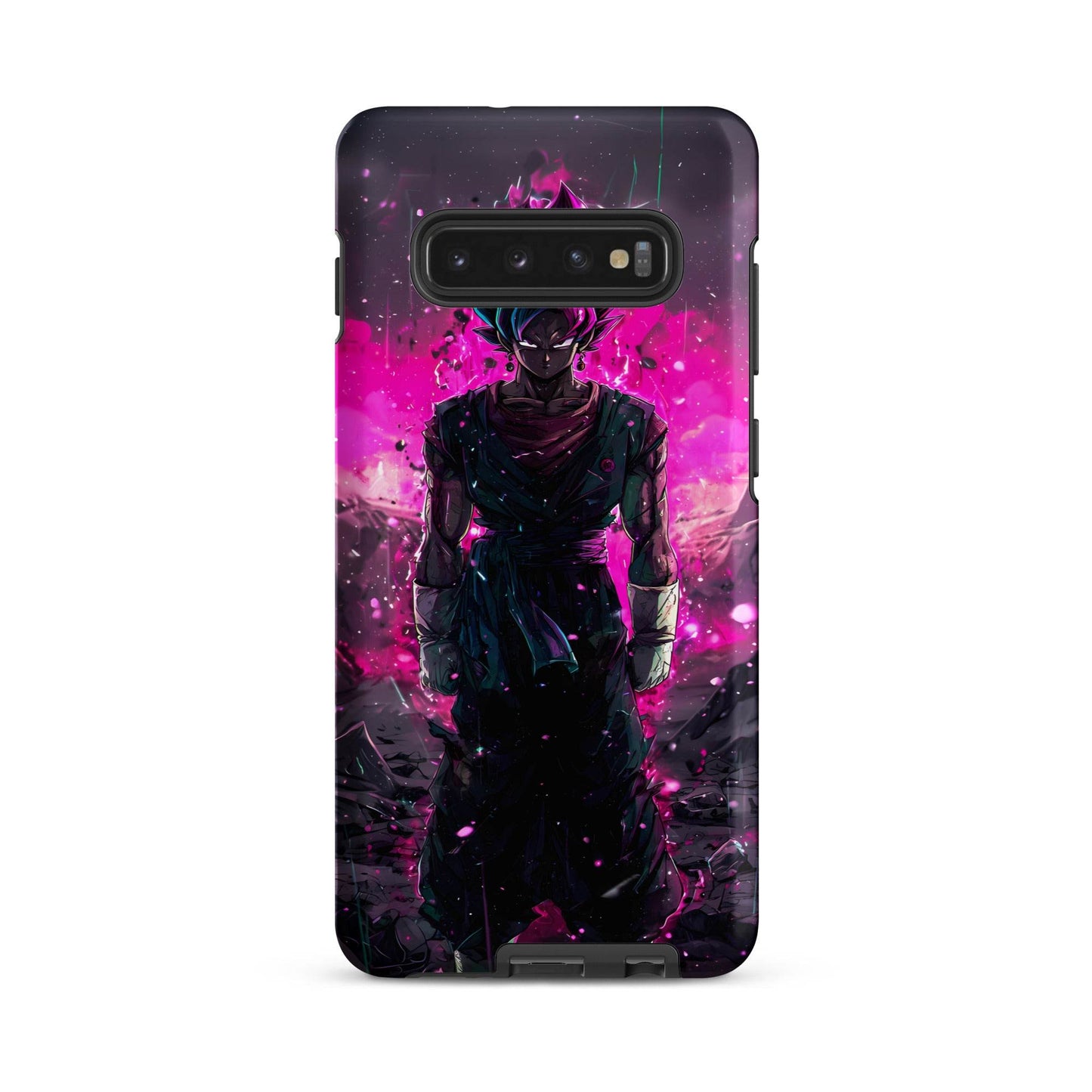 Super Saiyan Blue and Pink Rose Vegito, Dragon Ball Super Anime Fan Art Tough case for Samsung® - Chromavolt