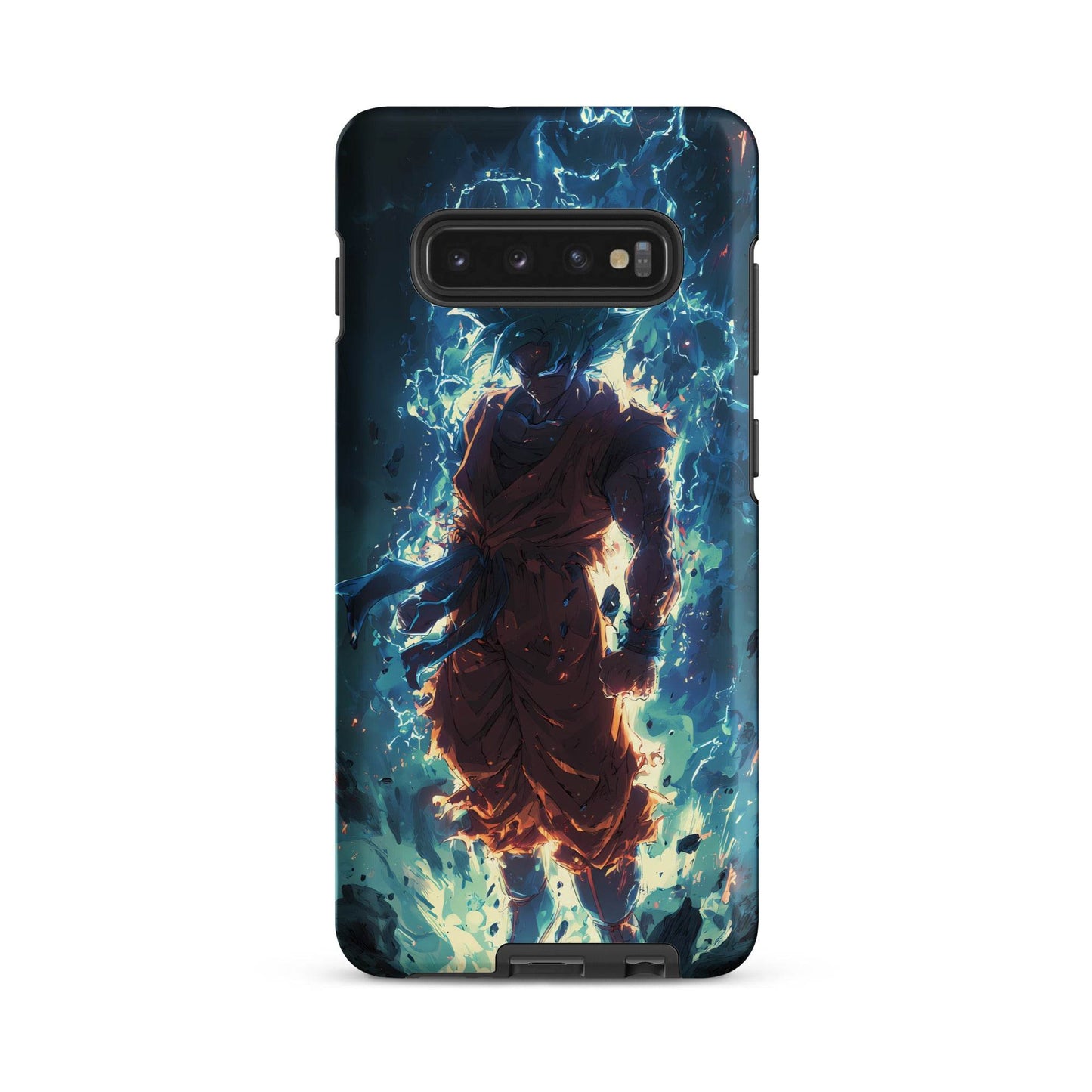 Super Saiyan Blue Goku, Dragon Ball Super Anime Fan Art Tough case for Samsung® - Chromavolt