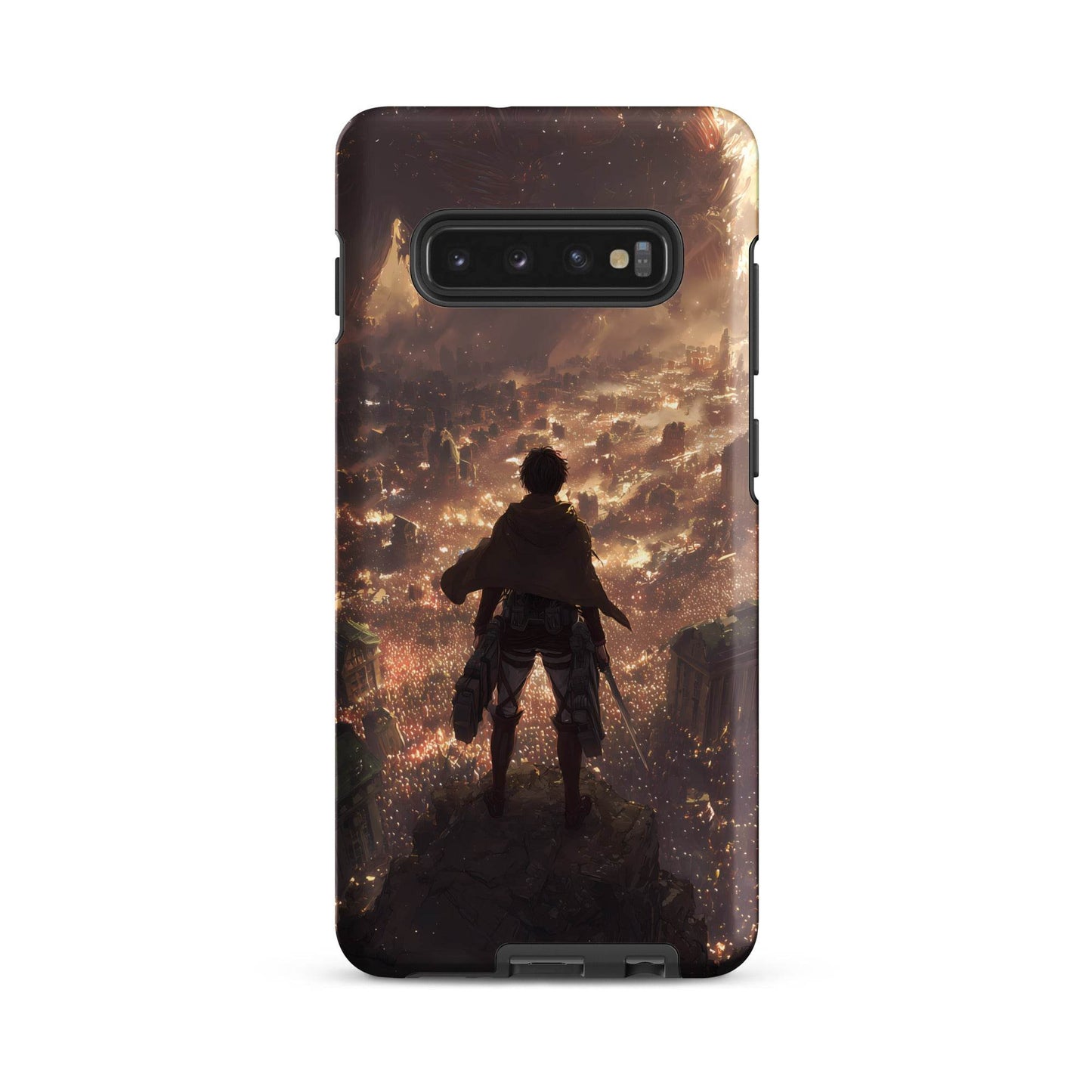 Eren Jaeger, Attack On Titan Anime Fan Art Tough case for Samsung® - Chromavolt