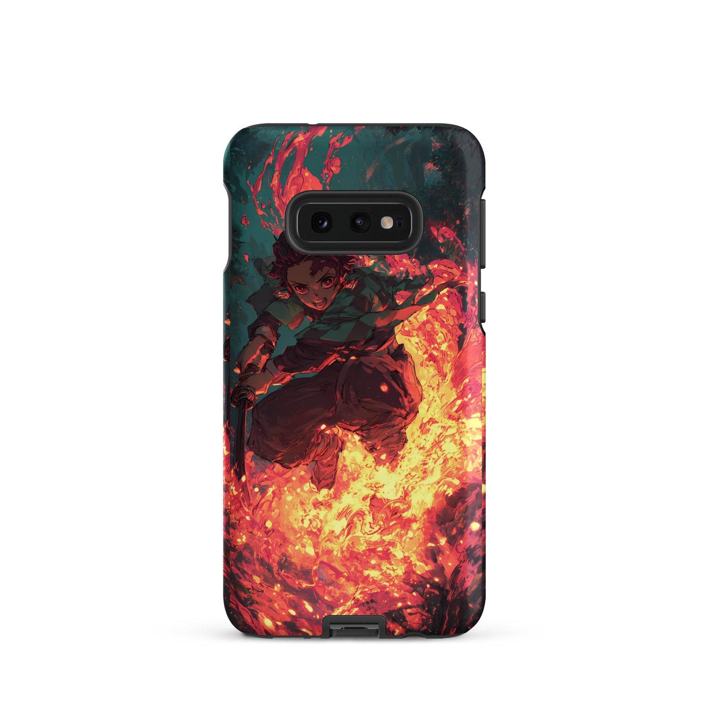 Tanjiro Kamado Hinokami Kagura, Demon Slayer Anime Tough case for Samsung® - Chromavolt
