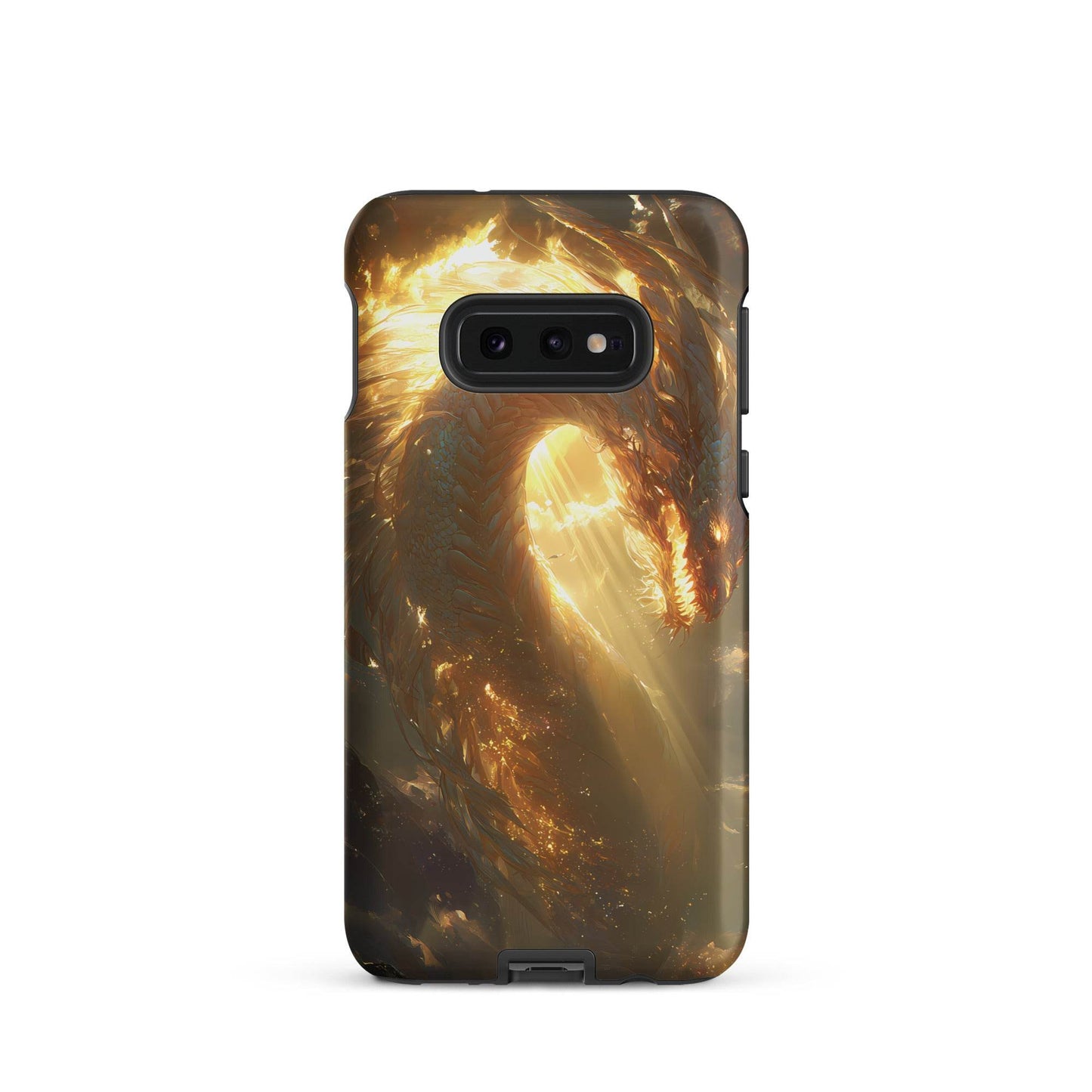 Light Dragon: The Celestial Flame Tough case for Samsung® - Chromavolt