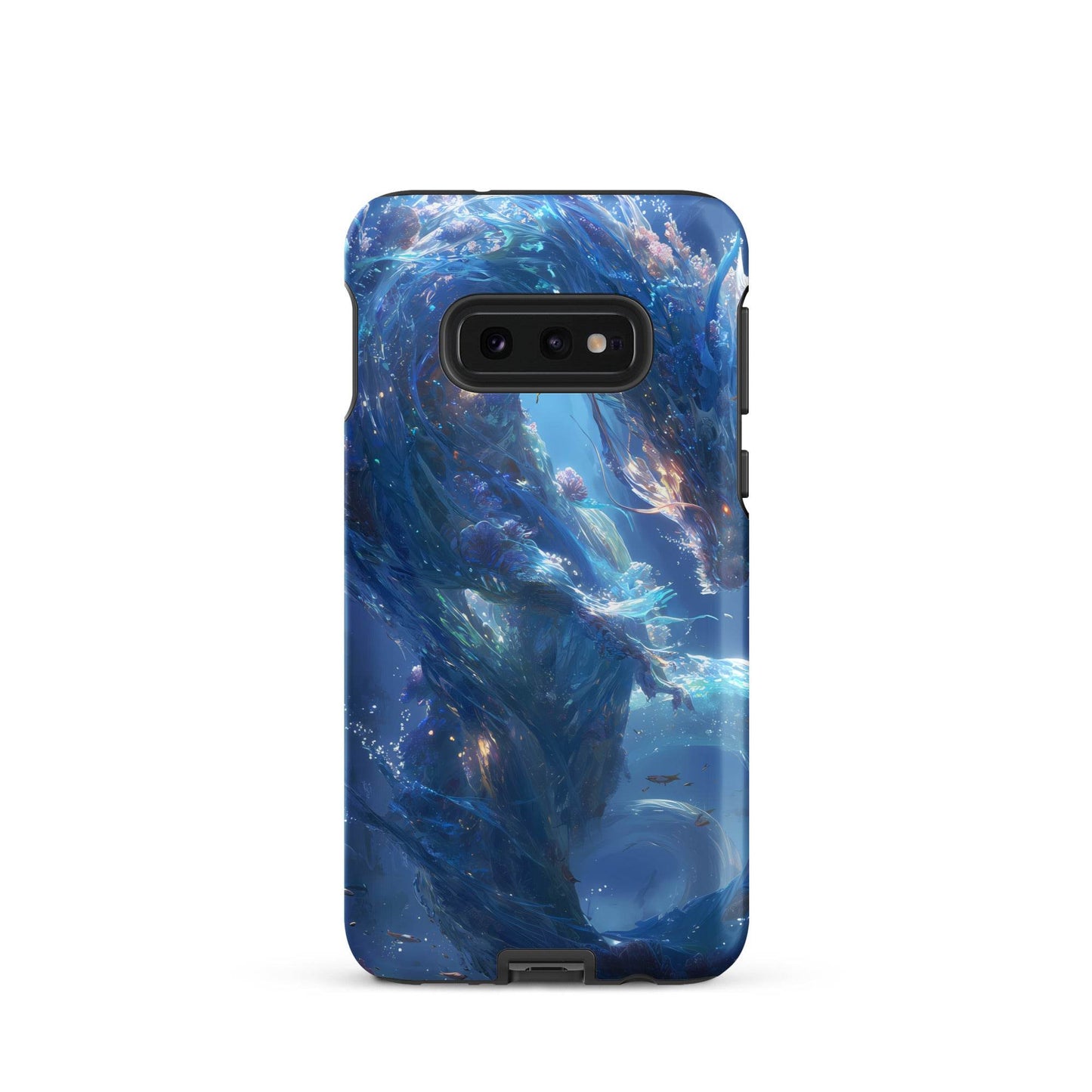 Water Dragon: The Serpent of Serenity Tough case for Samsung® - Chromavolt