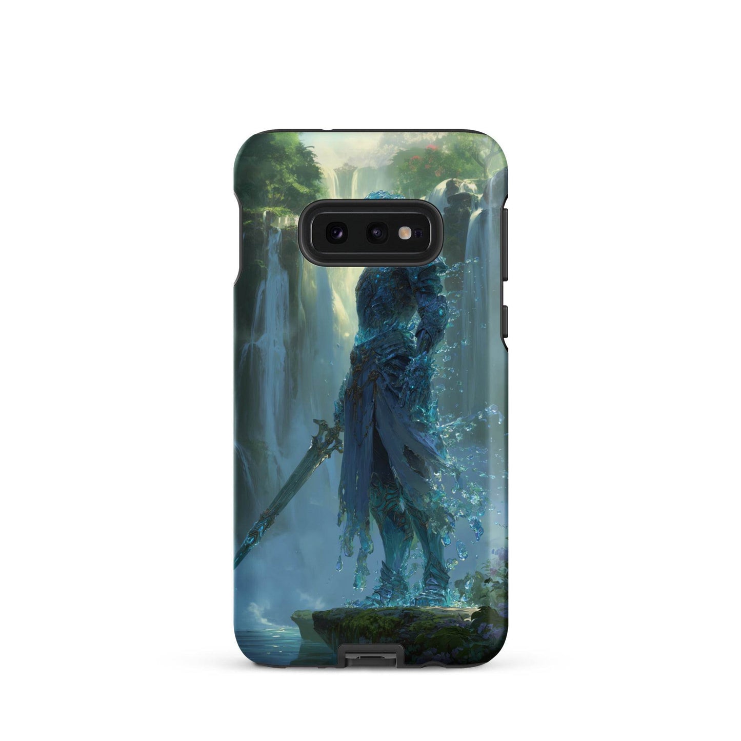 Water Elemental Knight, Original Anime Art Tough case for Samsung® - Chromavolt