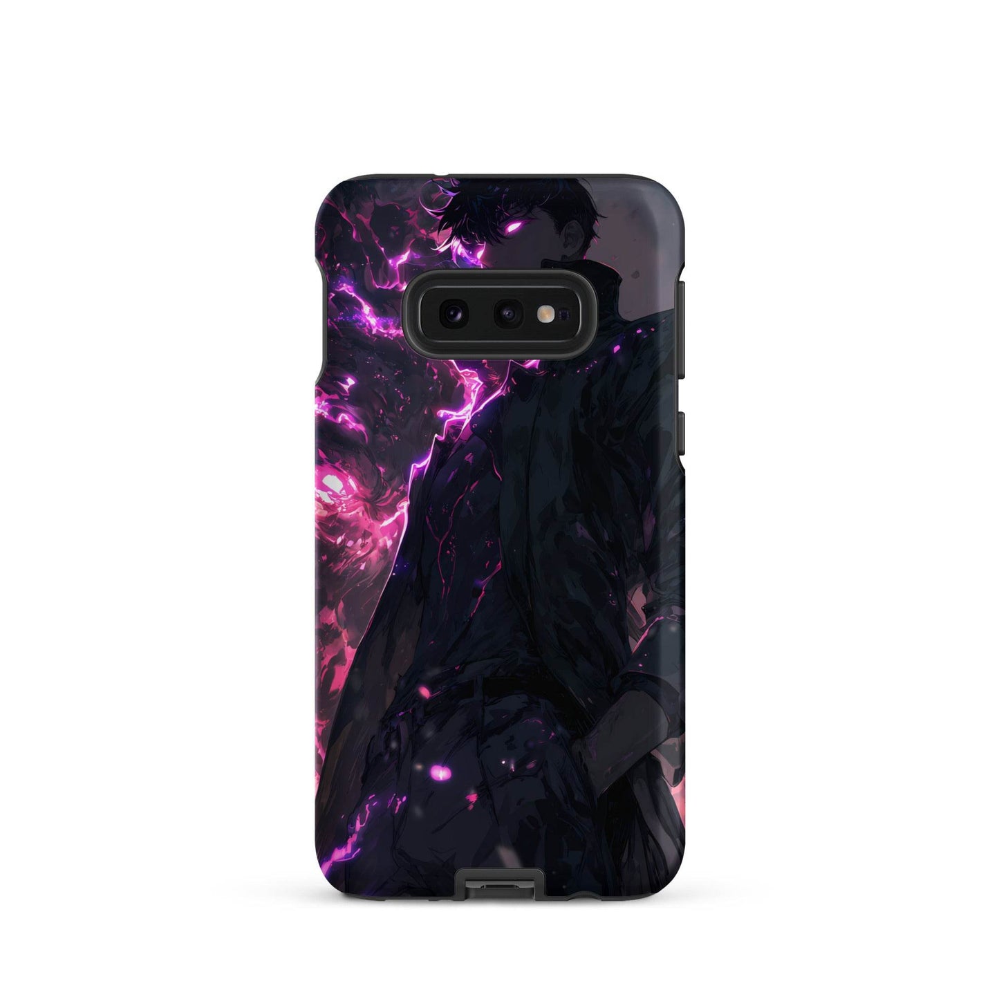 Solo Leveling Sung Jinwoo Shadow Monarch Anime Fan Art Tough case for Samsung® - Chromavolt