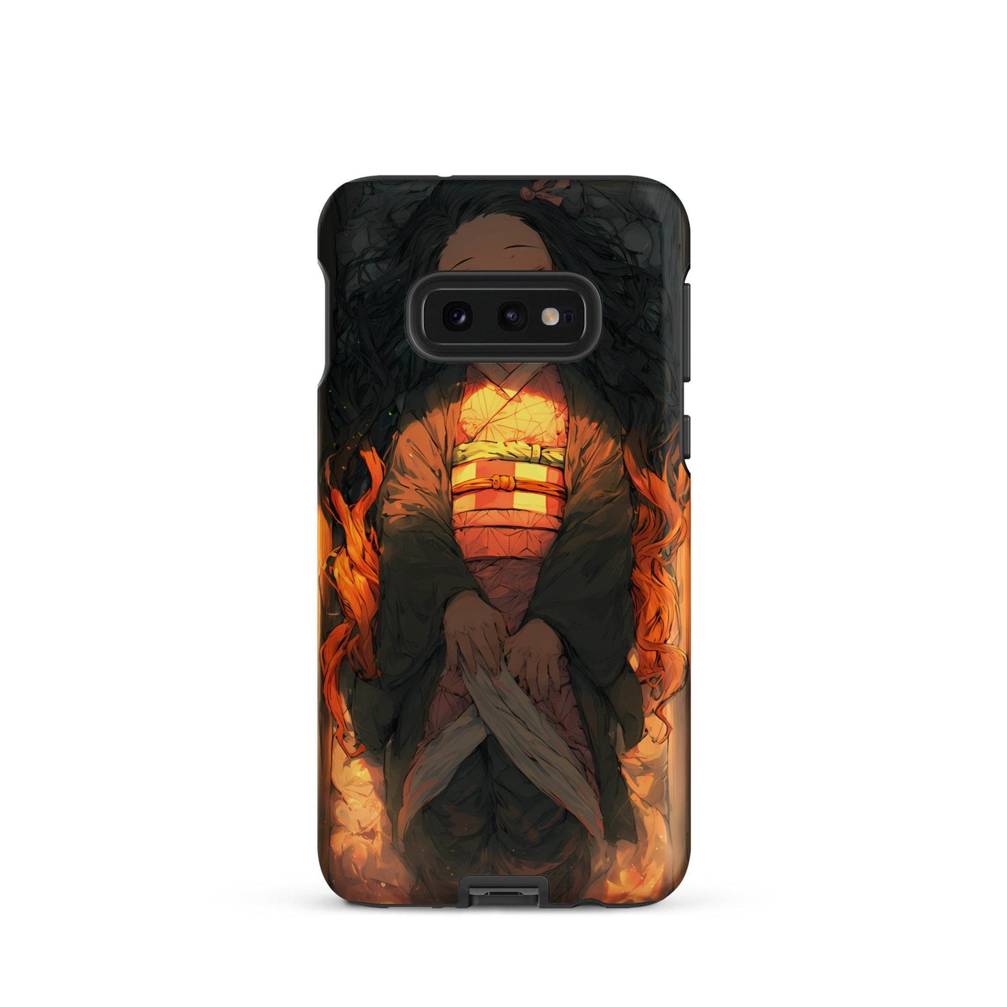 Sleeping Nezuko, Demon Slayer Anime Tough case for Samsung® - Chromavolt