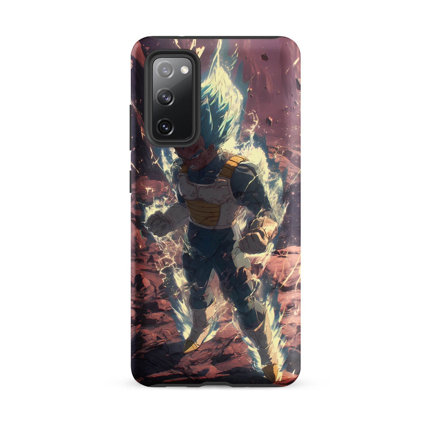 Super Saiyan Blue Vegeta, Dragon Ball Super Anime Fan Art Tough case for Samsung® - Chromavolt