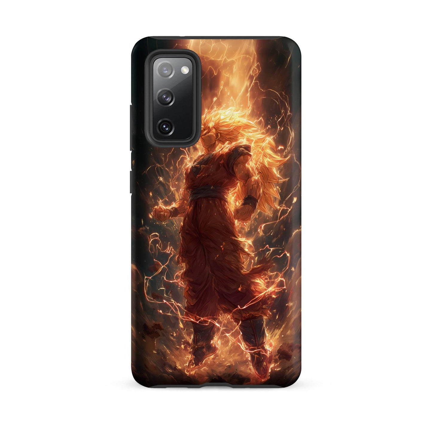 Super Saiyan 3 Goku, Dragon Ball Z Anime Fan Art Tough case for Samsung® - Chromavolt