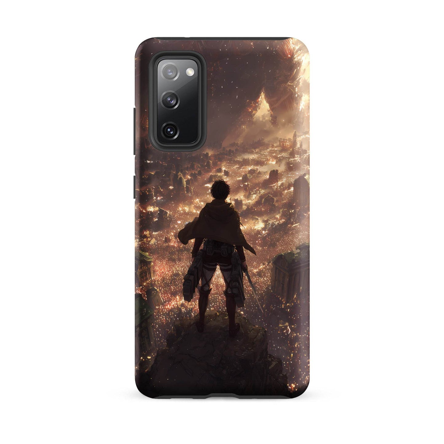 Eren Jaeger, Attack On Titan Anime Fan Art Tough case for Samsung® - Chromavolt