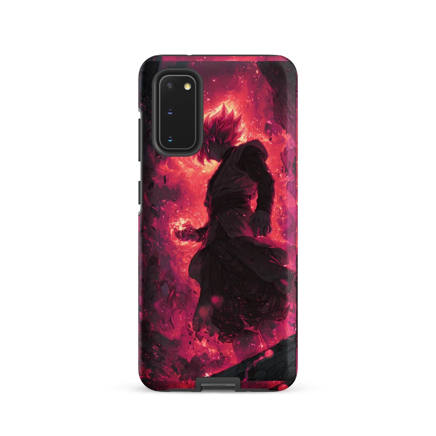 Zamasu Goku Black, Pink Rose Super Saiyan Dragon Ball Tough case for Samsung® - Chromavolt