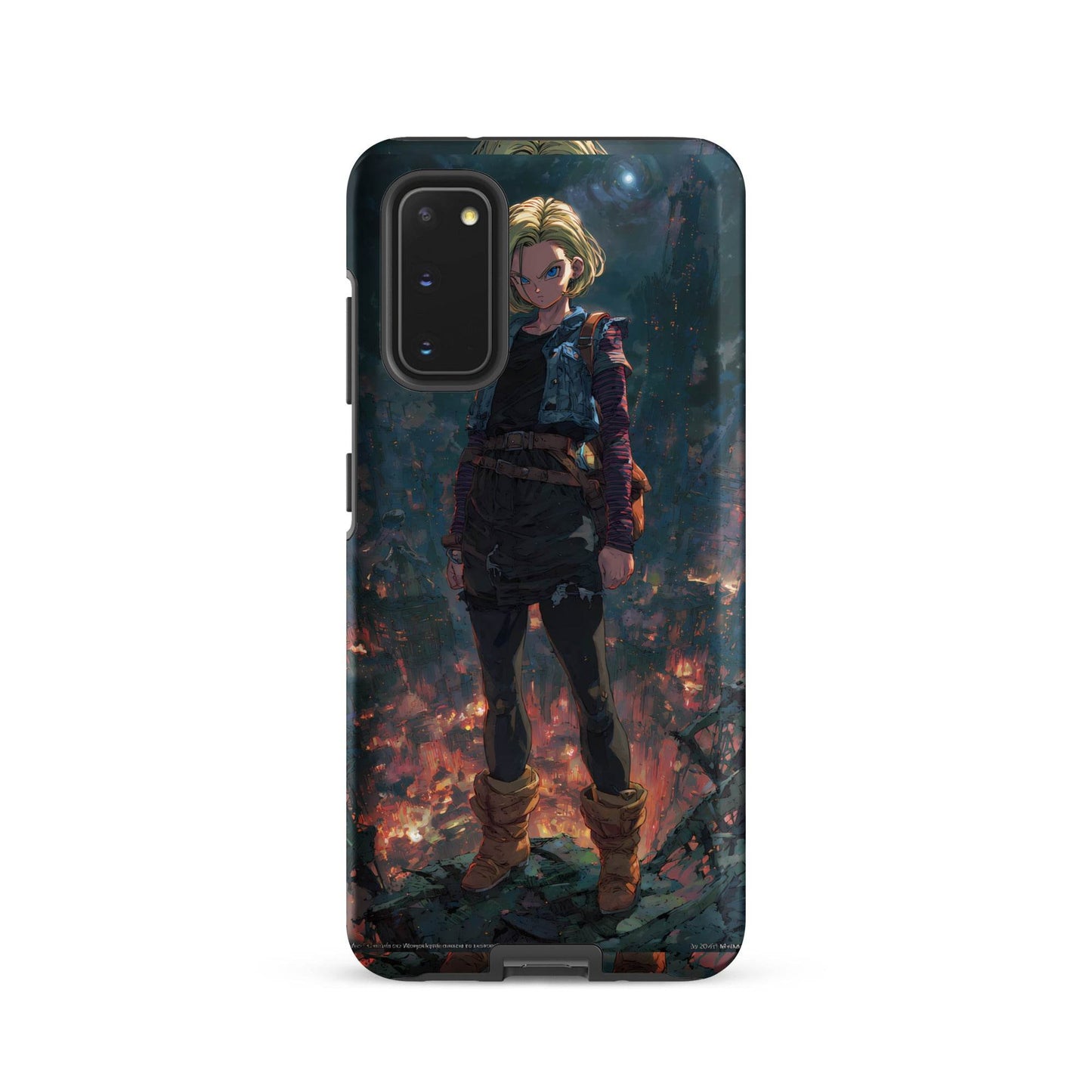 Android 18 Dragon Ball Z Anime Tough case for Samsung® - Chromavolt