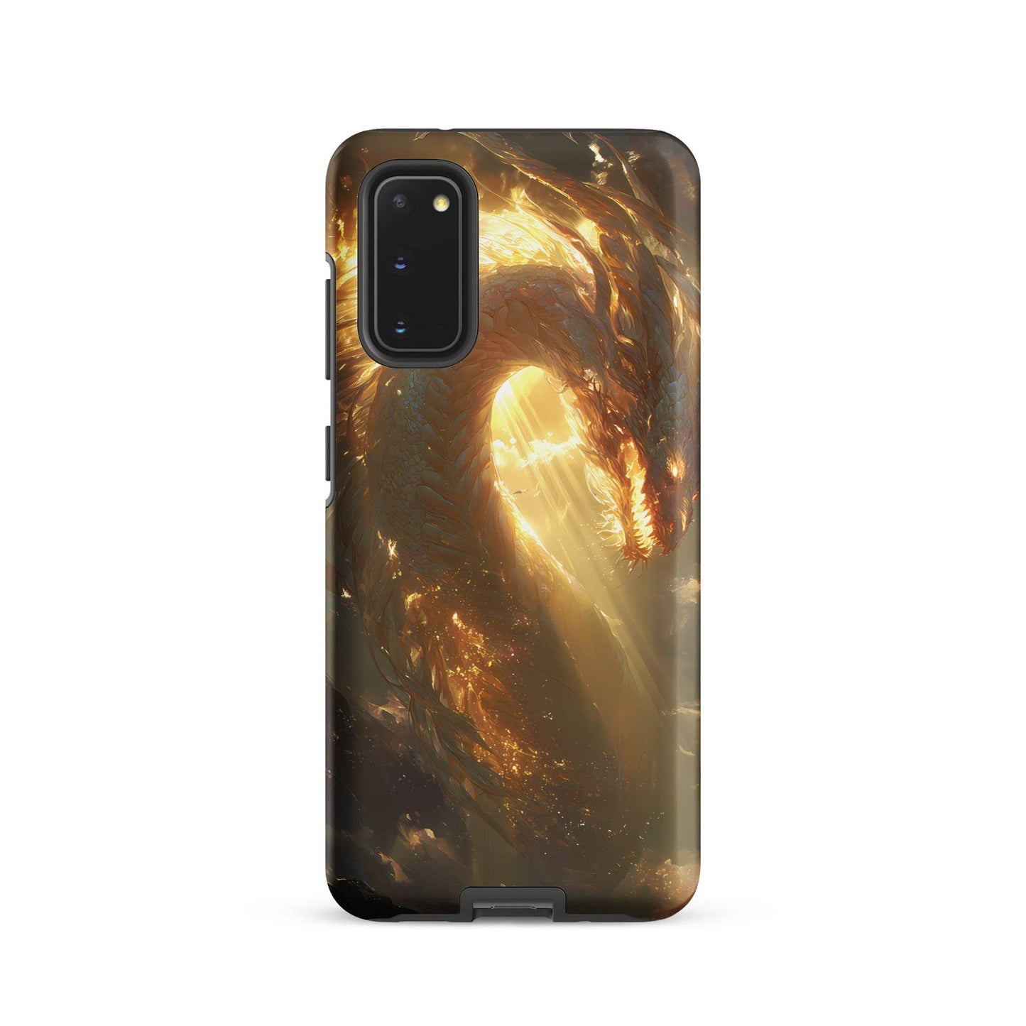 Light Dragon: The Celestial Flame Tough case for Samsung® - Chromavolt
