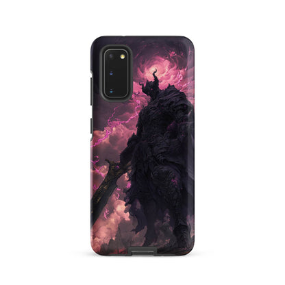 Dark Elemental Knight, Original Anime Art Tough case for Samsung® - Chromavolt