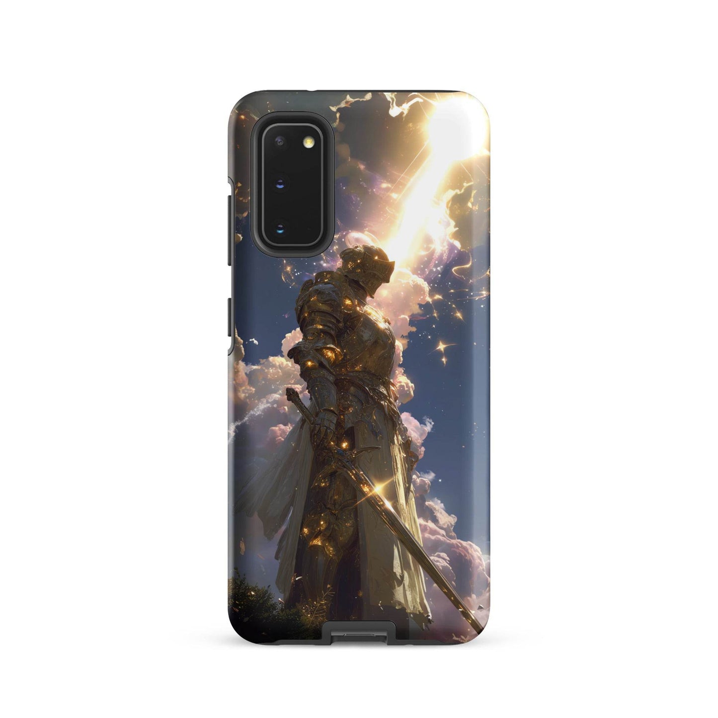 Light Elemental Knight, Original Anime Art Tough case for Samsung® - Chromavolt