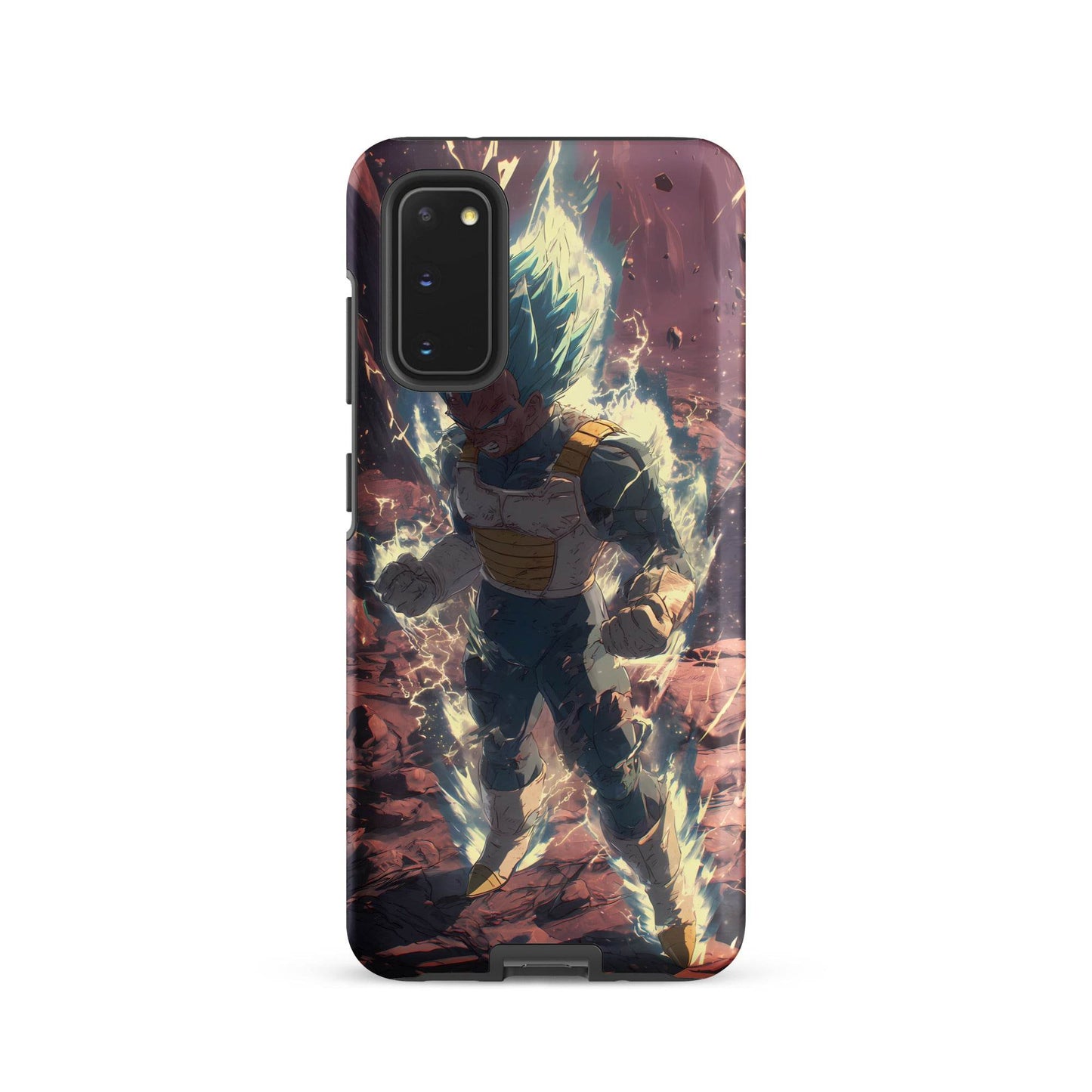 Super Saiyan Blue Vegeta, Dragon Ball Super Anime Fan Art Tough case for Samsung® - Chromavolt