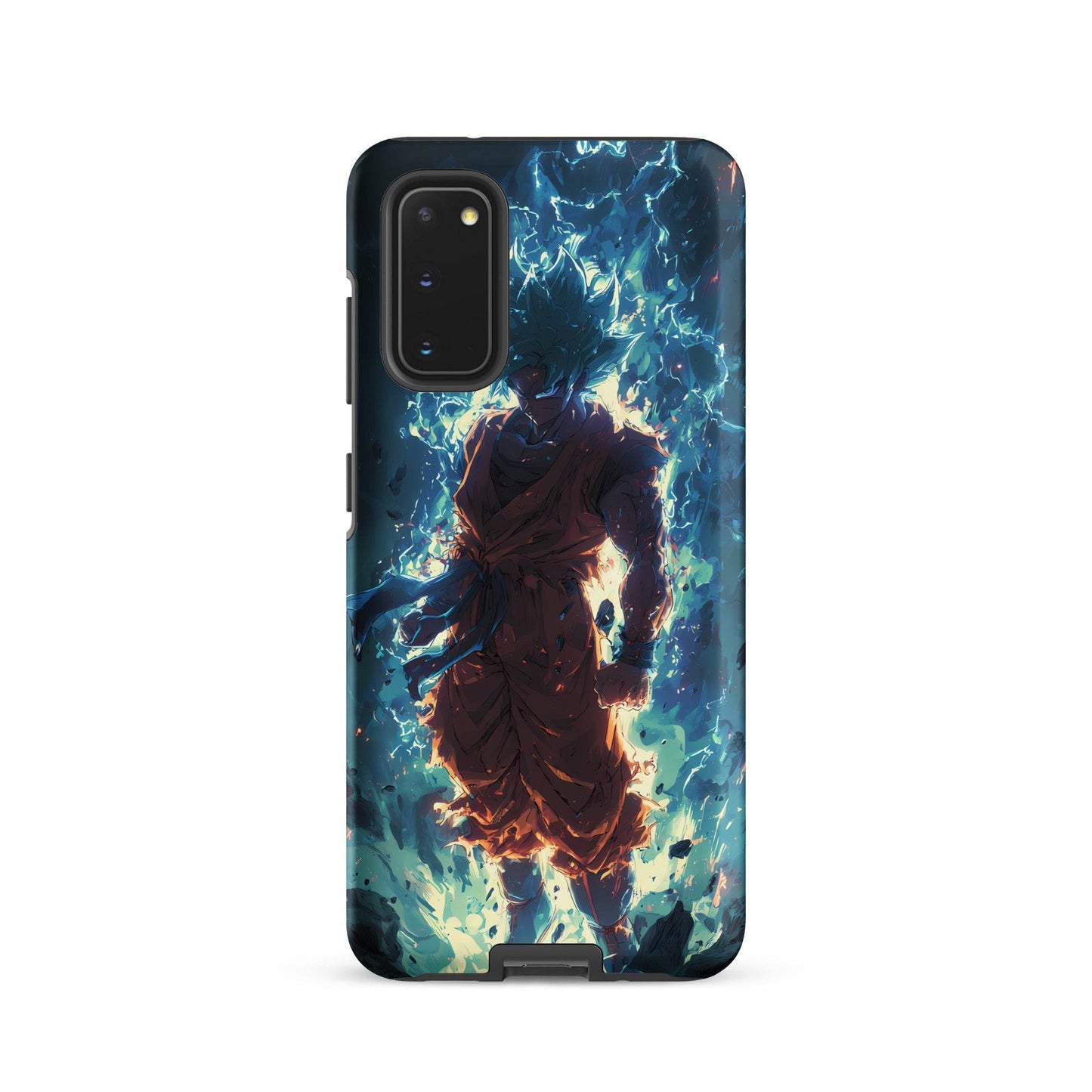 Super Saiyan Blue Goku, Dragon Ball Super Anime Fan Art Tough case for Samsung® - Chromavolt