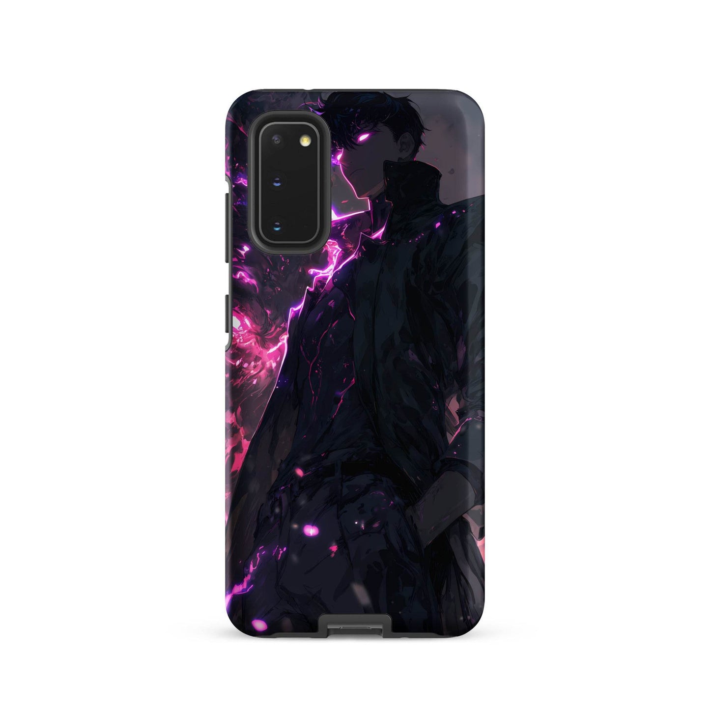 Solo Leveling Sung Jinwoo Shadow Monarch Anime Fan Art Tough case for Samsung® - Chromavolt
