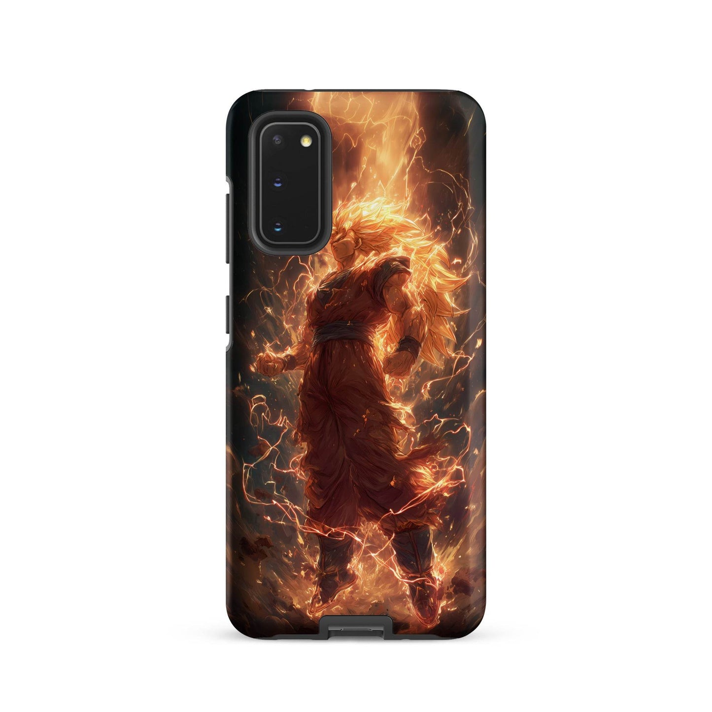 Super Saiyan 3 Goku, Dragon Ball Z Anime Fan Art Tough case for Samsung® - Chromavolt