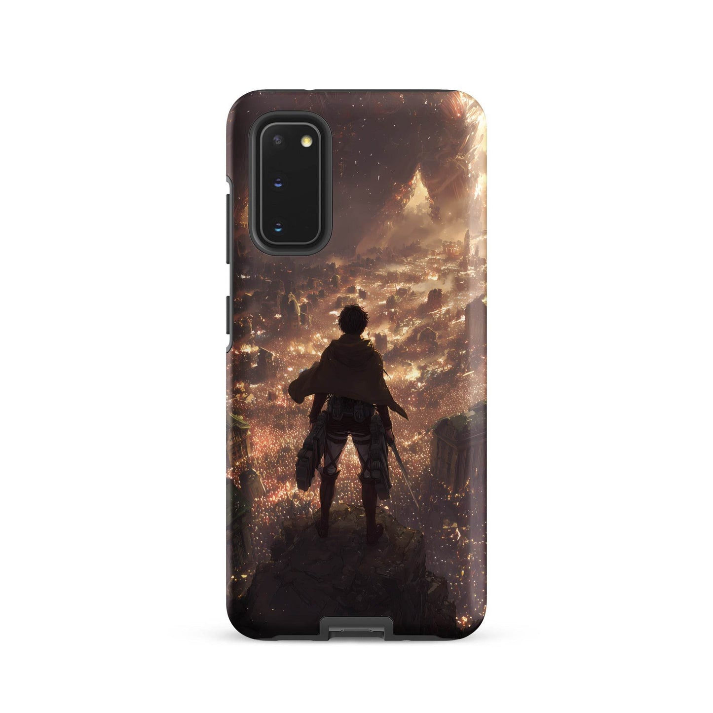 Eren Jaeger, Attack On Titan Anime Fan Art Tough case for Samsung® - Chromavolt