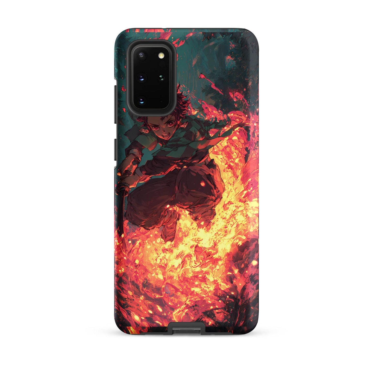 Tanjiro Kamado Hinokami Kagura, Demon Slayer Anime Tough case for Samsung® - Chromavolt