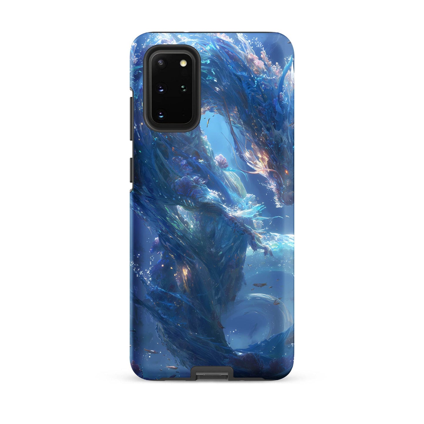 Water Dragon: The Serpent of Serenity Tough case for Samsung® - Chromavolt