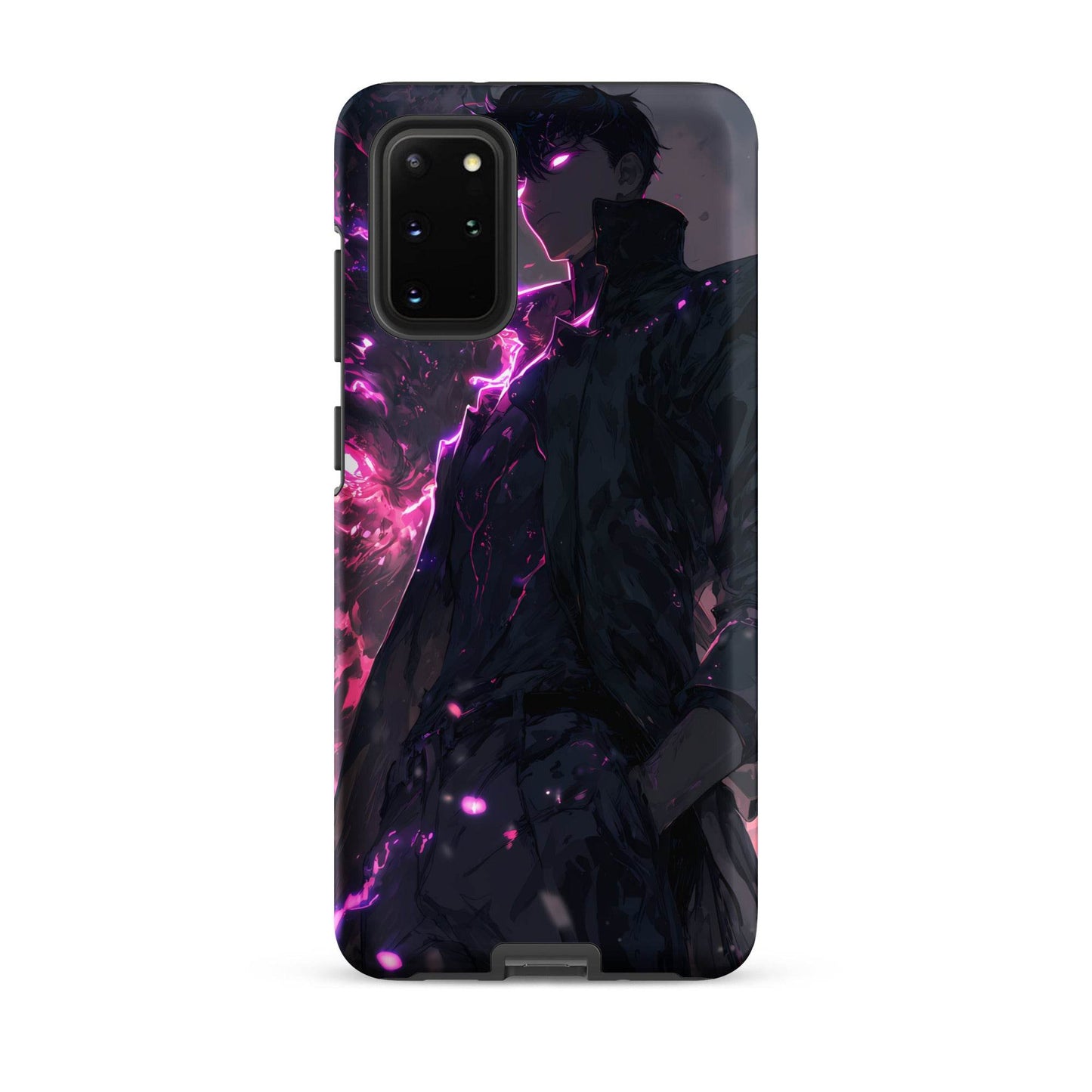 Solo Leveling Sung Jinwoo Shadow Monarch Anime Fan Art Tough case for Samsung® - Chromavolt
