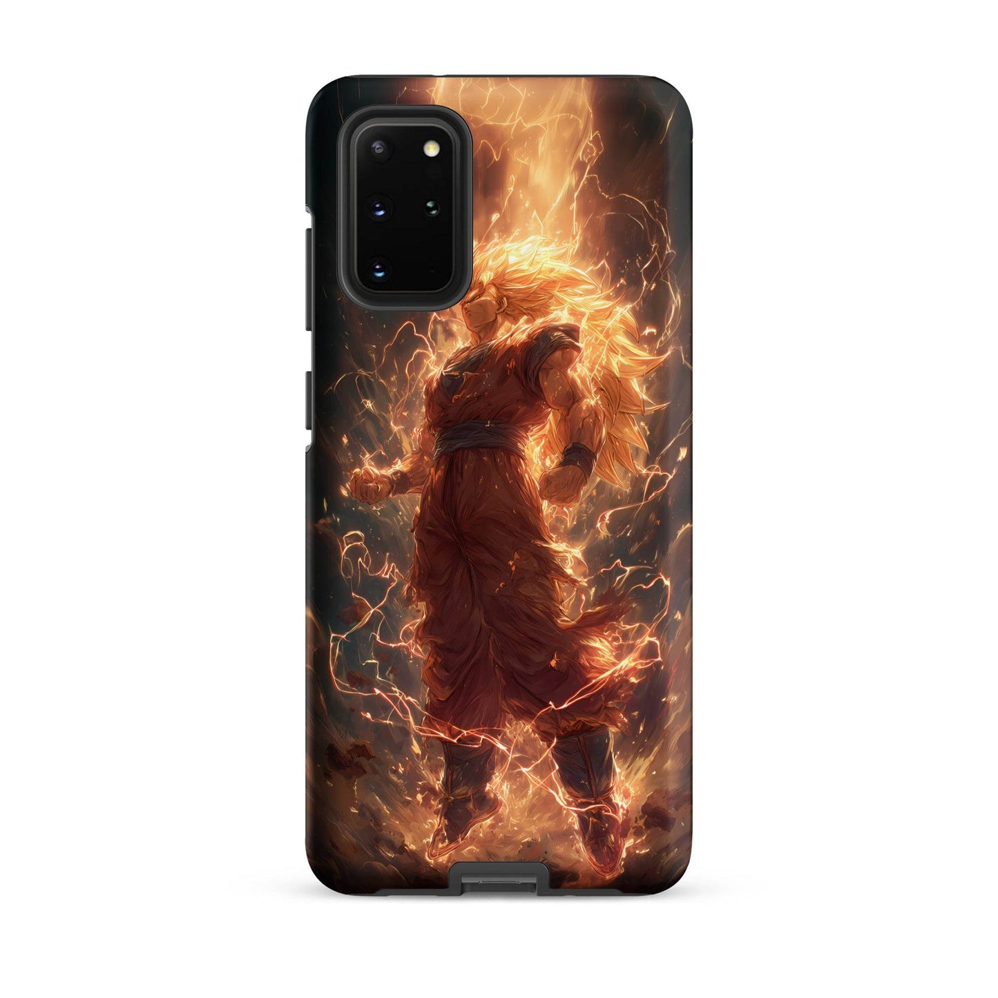 Super Saiyan 3 Goku, Dragon Ball Z Anime Fan Art Tough case for Samsung® - Chromavolt