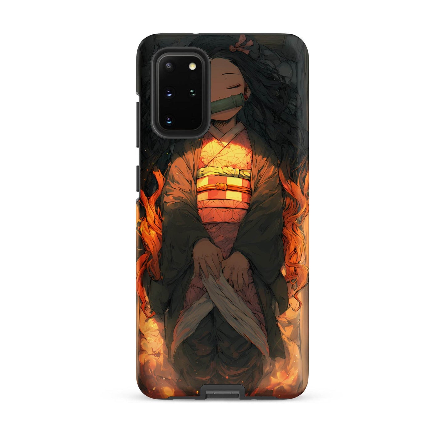Sleeping Nezuko, Demon Slayer Anime Tough case for Samsung® - Chromavolt
